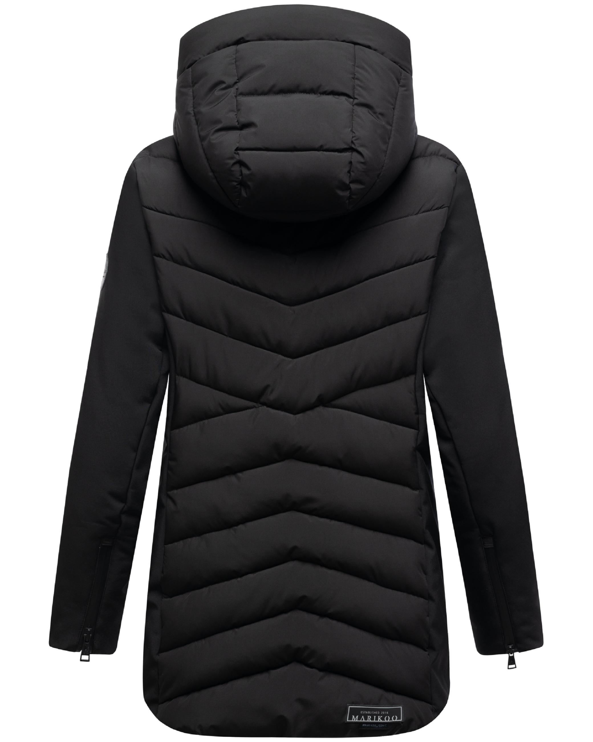 Winter Jacke mit Kapuze "Tivaa XVI" Black
