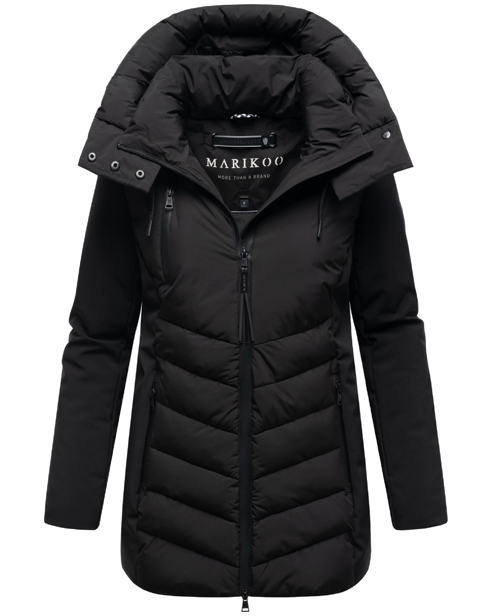 Winter Jacke mit Kapuze "Tivaa XVI" Black
