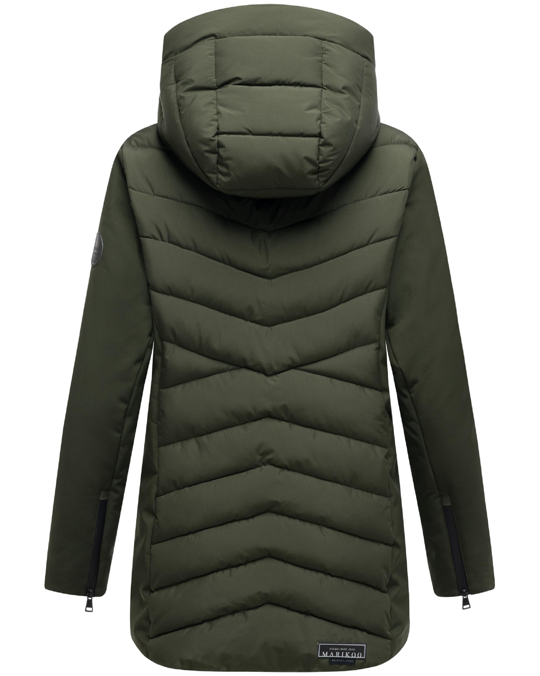 Winter Jacke mit Kapuze "Tivaa XVI" Dark Olive