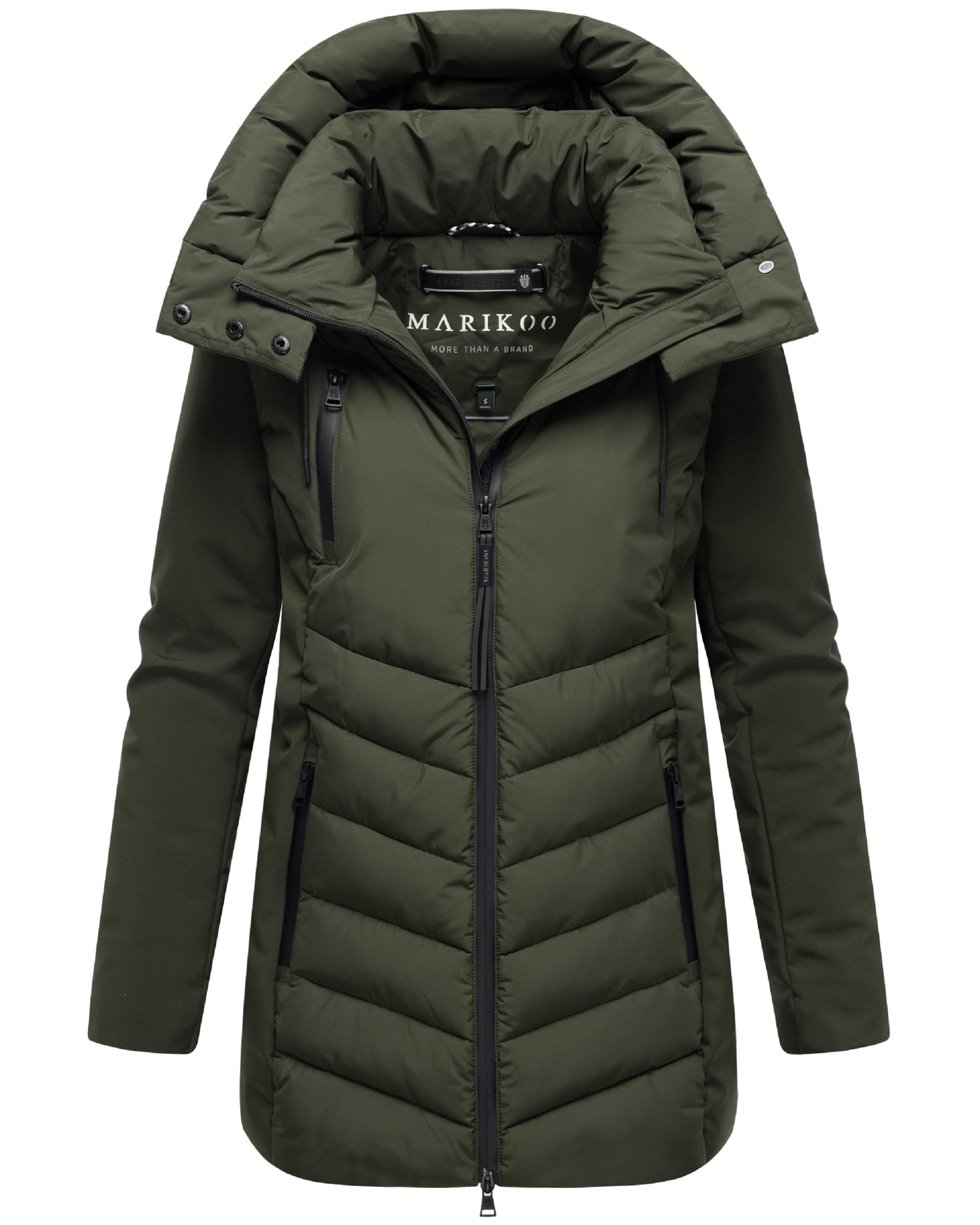 Winter Jacke mit Kapuze "Tivaa XVI" Dark Olive