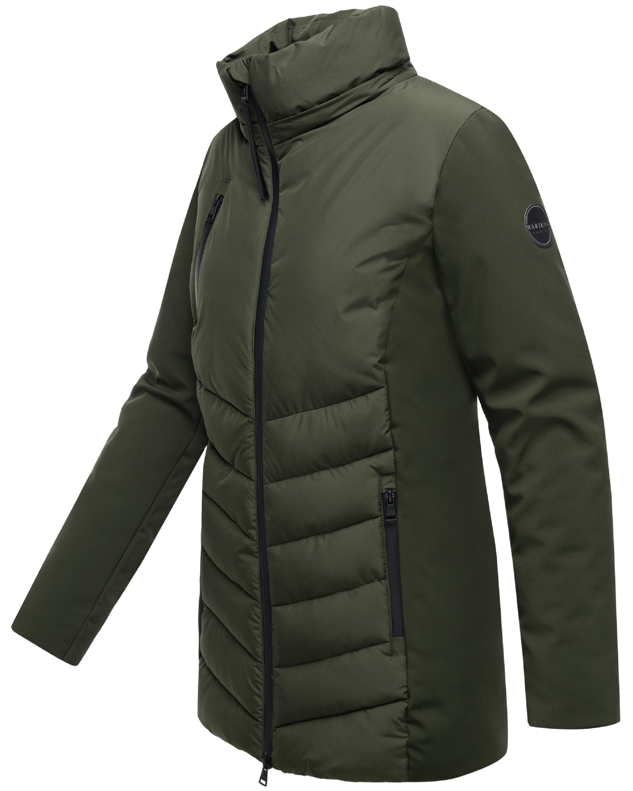 Winter Jacke mit Kapuze "Tivaa XVI" Dark Olive
