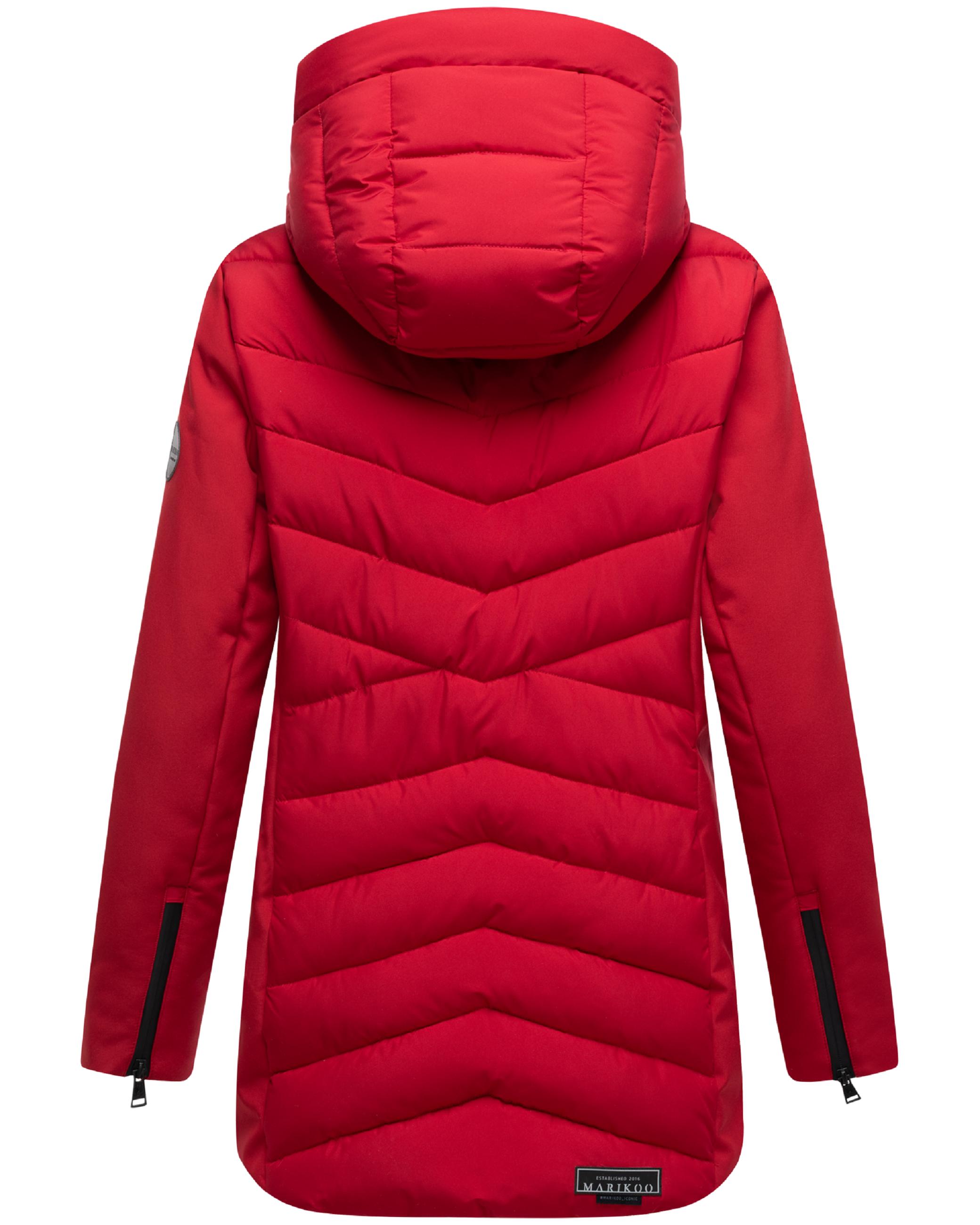 Winter Jacke mit Kapuze "Tivaa XVI" Deep Red