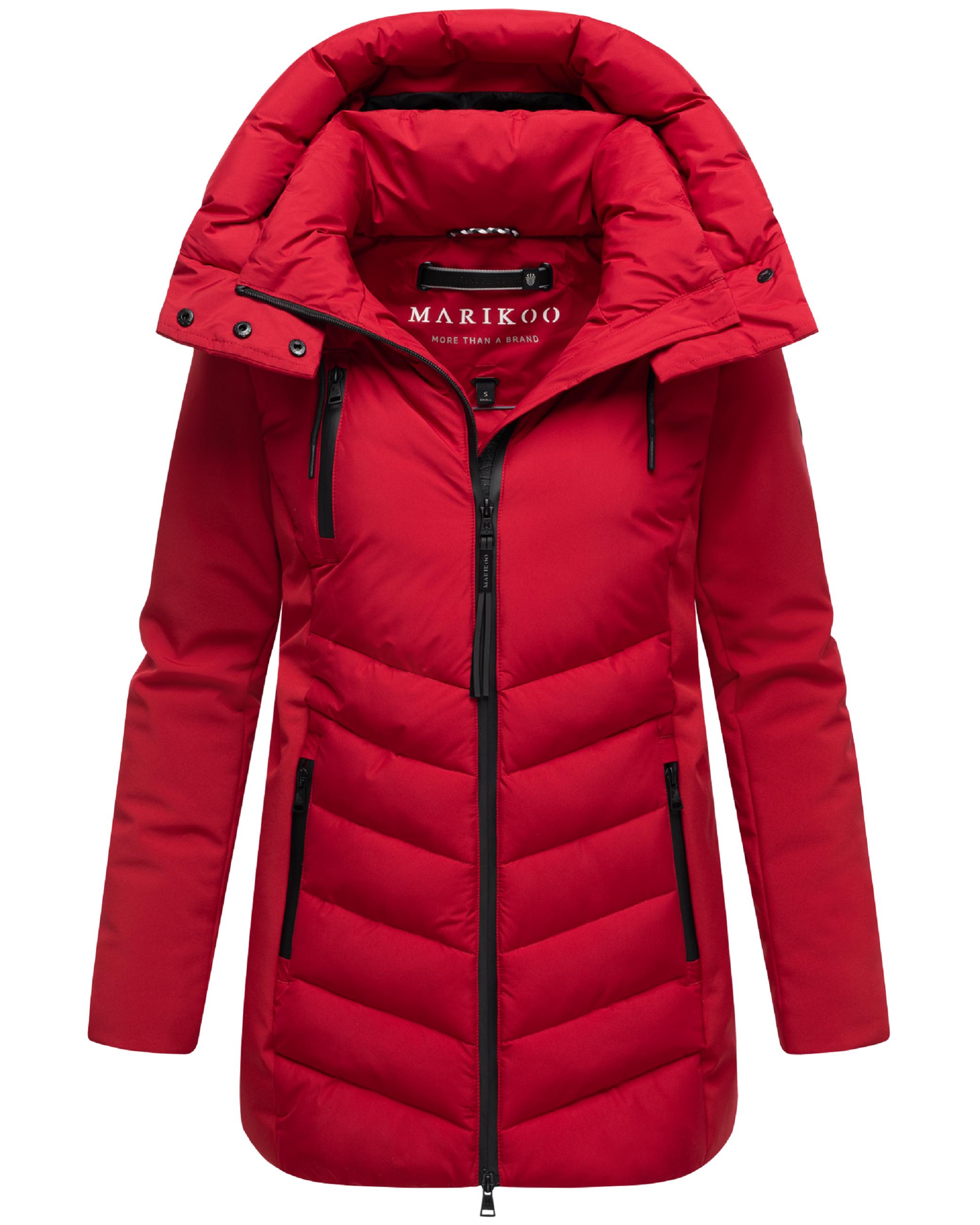 Winter Jacke mit Kapuze "Tivaa XVI" Deep Red