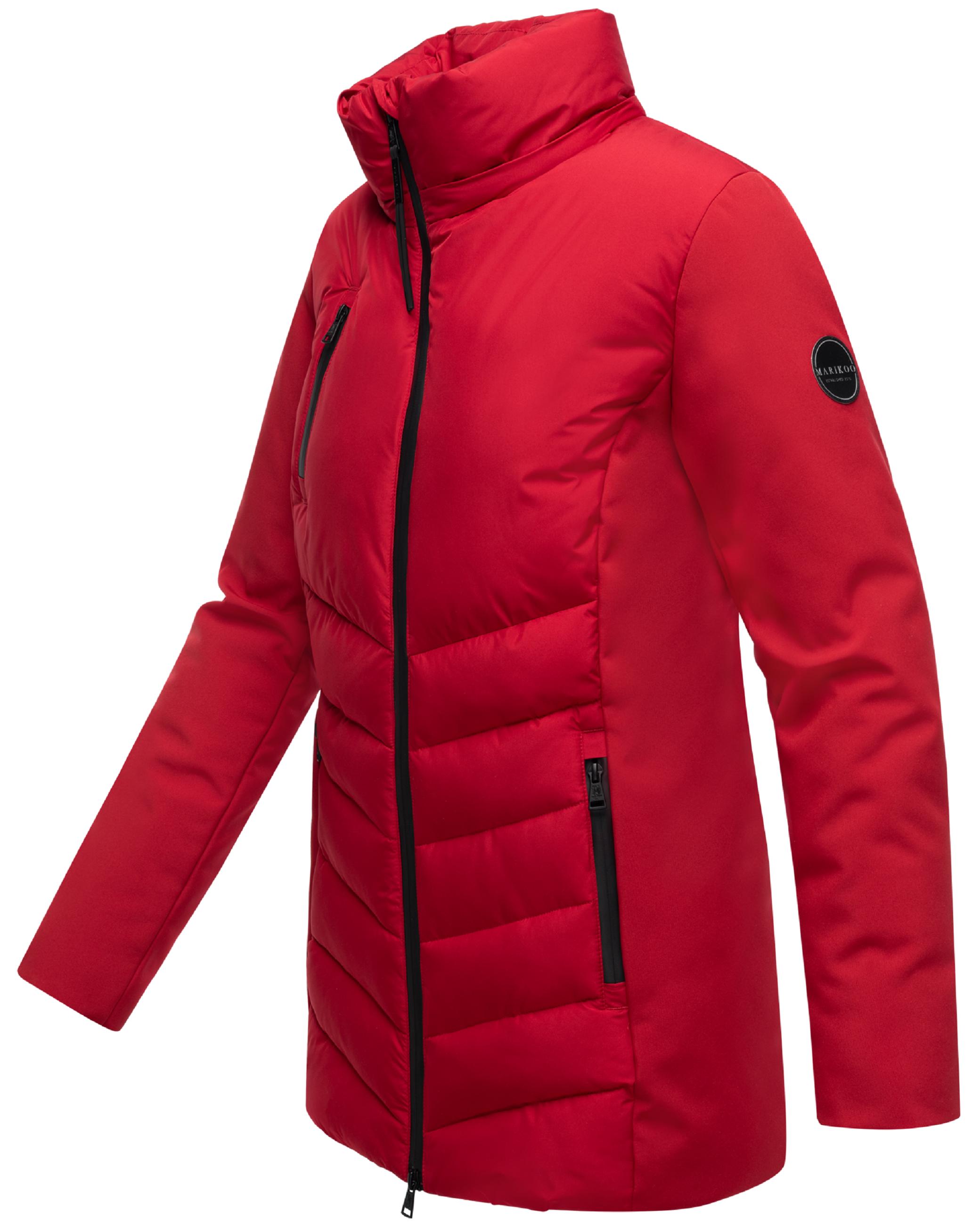 Winter Jacke mit Kapuze "Tivaa XVI" Deep Red
