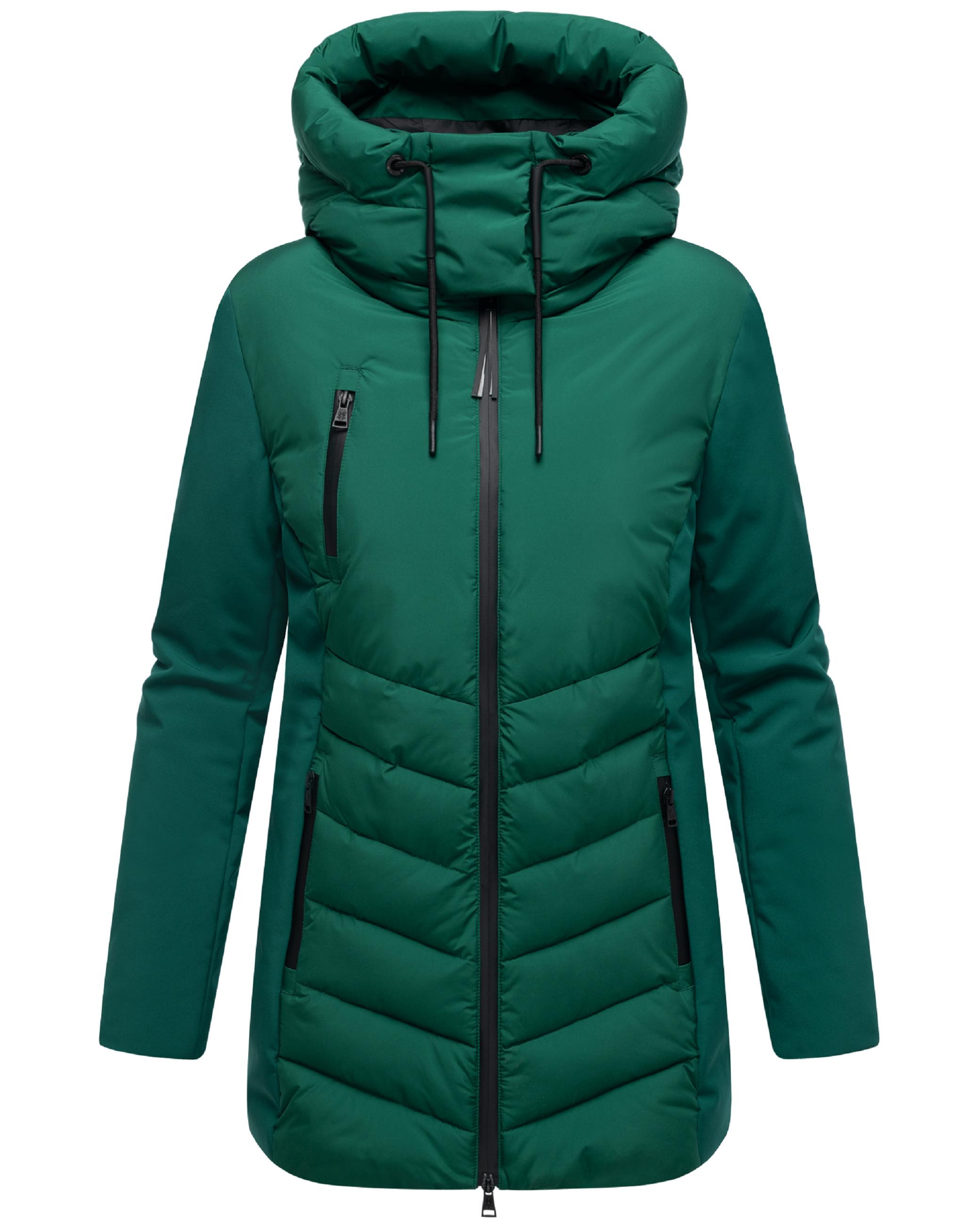 Winter Jacke mit Kapuze "Tivaa XVI" Evergreen