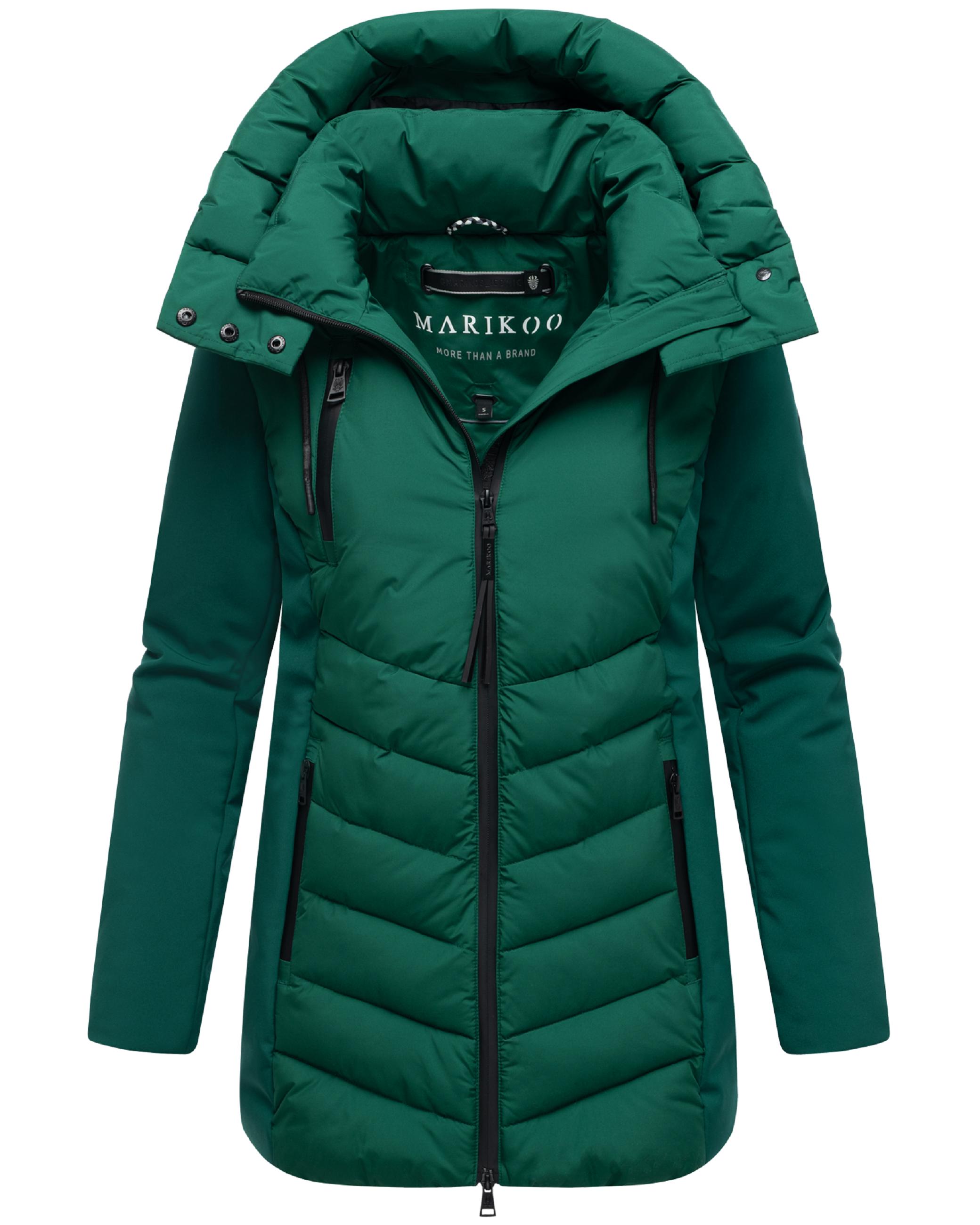 Winter Jacke mit Kapuze "Tivaa XVI" Evergreen