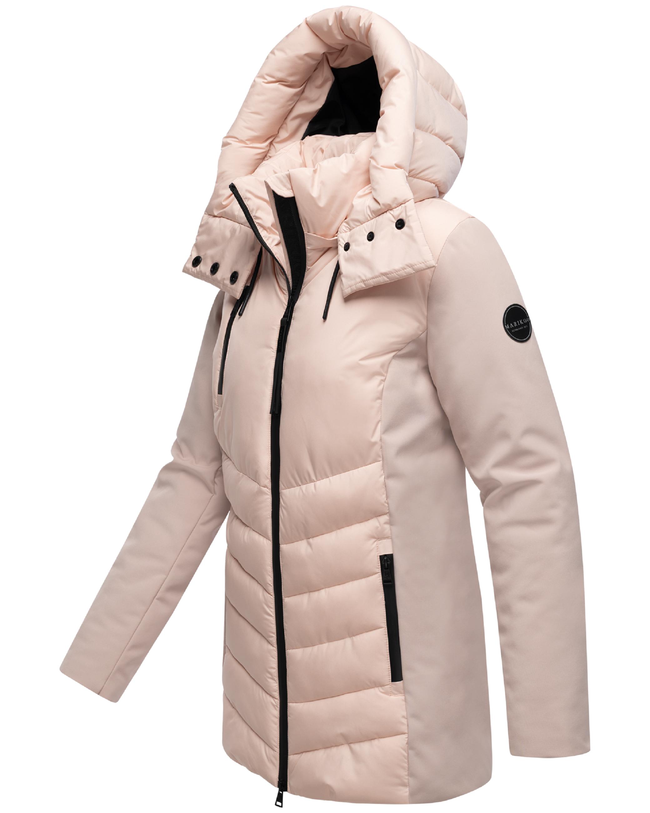 Winter Jacke mit Kapuze "Tivaa XVI" Light Peach