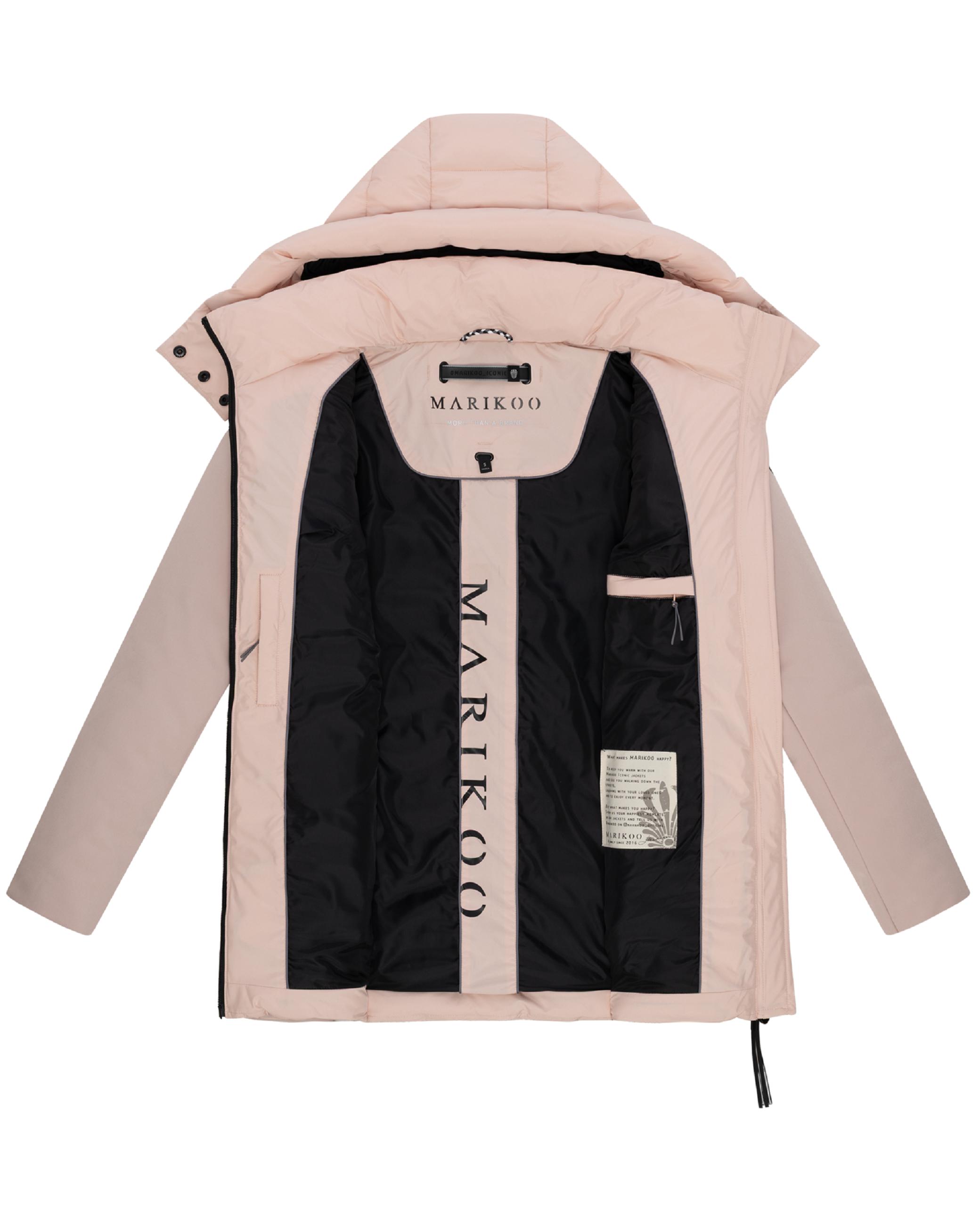 Winter Jacke mit Kapuze "Tivaa XVI" Light Peach