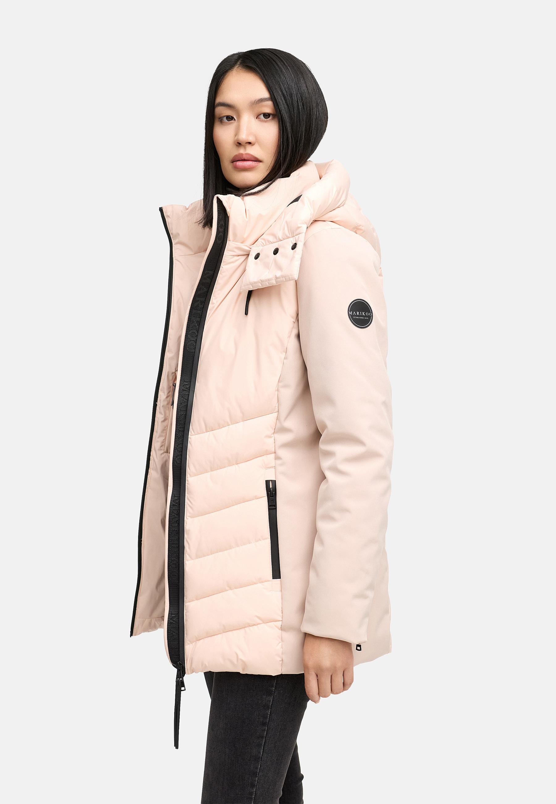 Winter Jacke mit Kapuze "Tivaa XVI" Light Peach