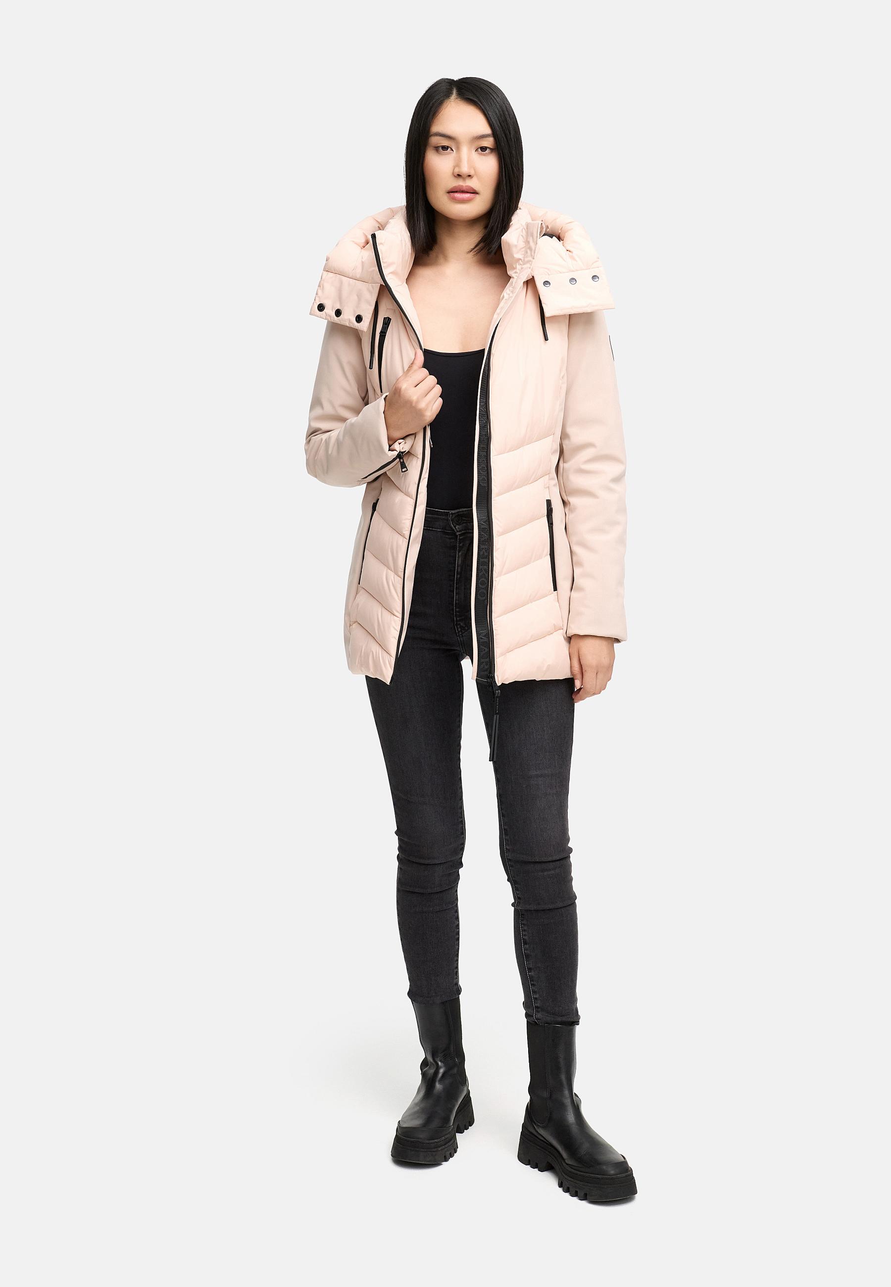 Winter Jacke mit Kapuze "Tivaa XVI" Light Peach