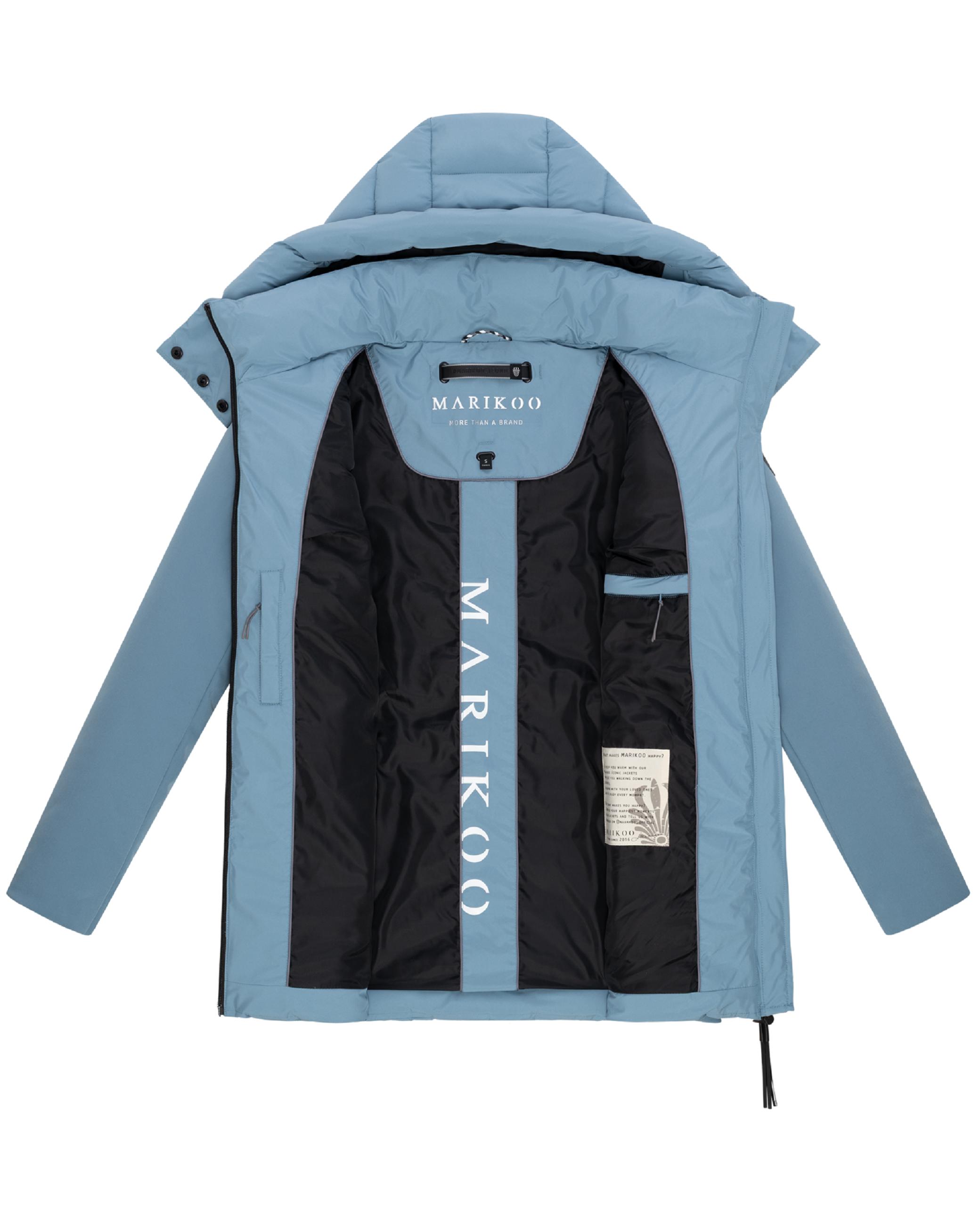 Winter Jacke mit Kapuze "Tivaa XVI" Powder Blue