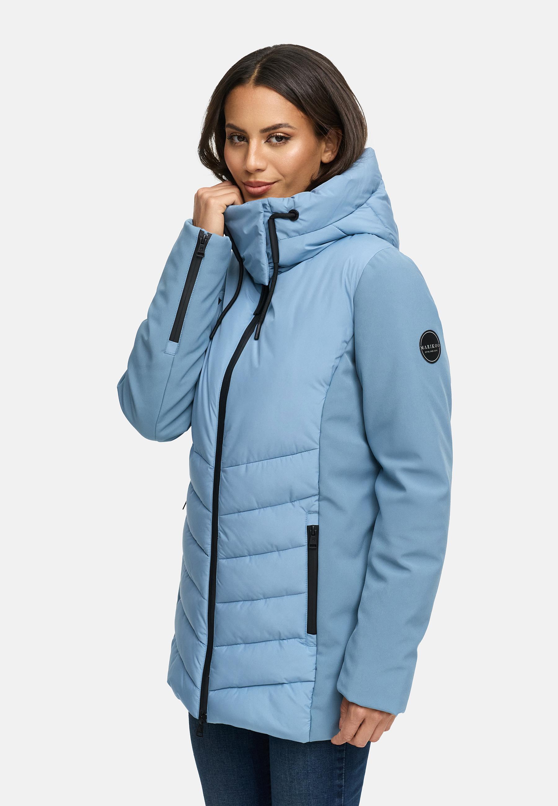 Winter Jacke mit Kapuze "Tivaa XVI" Powder Blue
