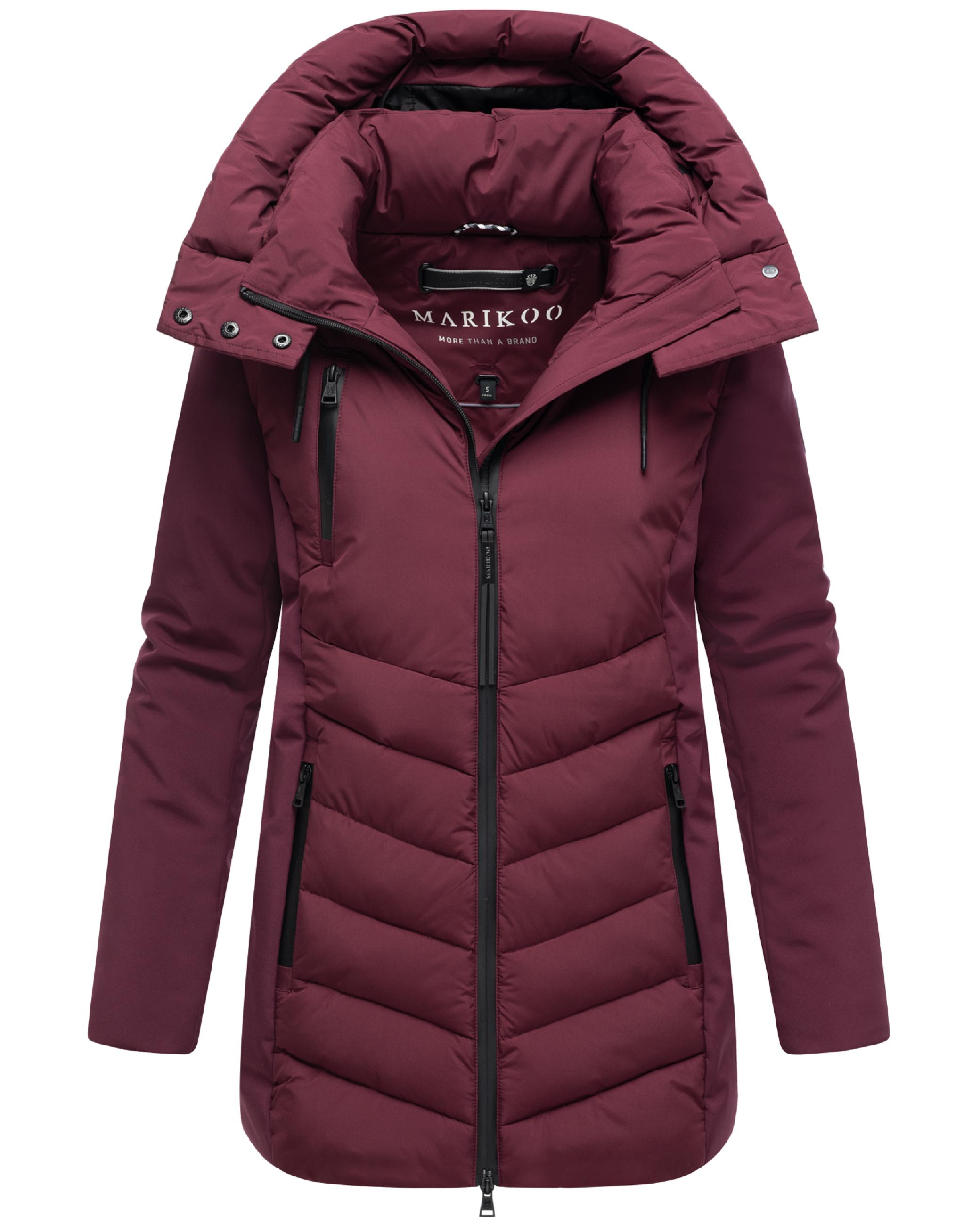 Winter Jacke mit Kapuze "Tivaa XVI" Wine
