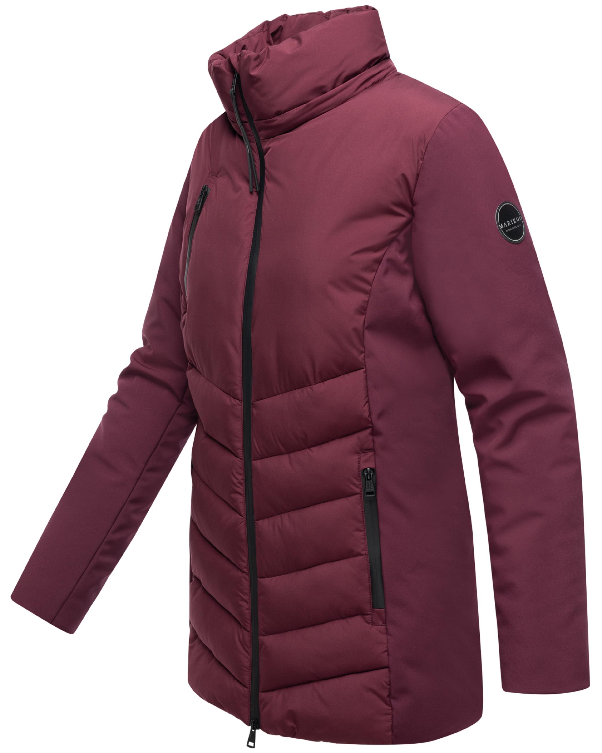 Winter Jacke mit Kapuze "Tivaa XVI" Wine