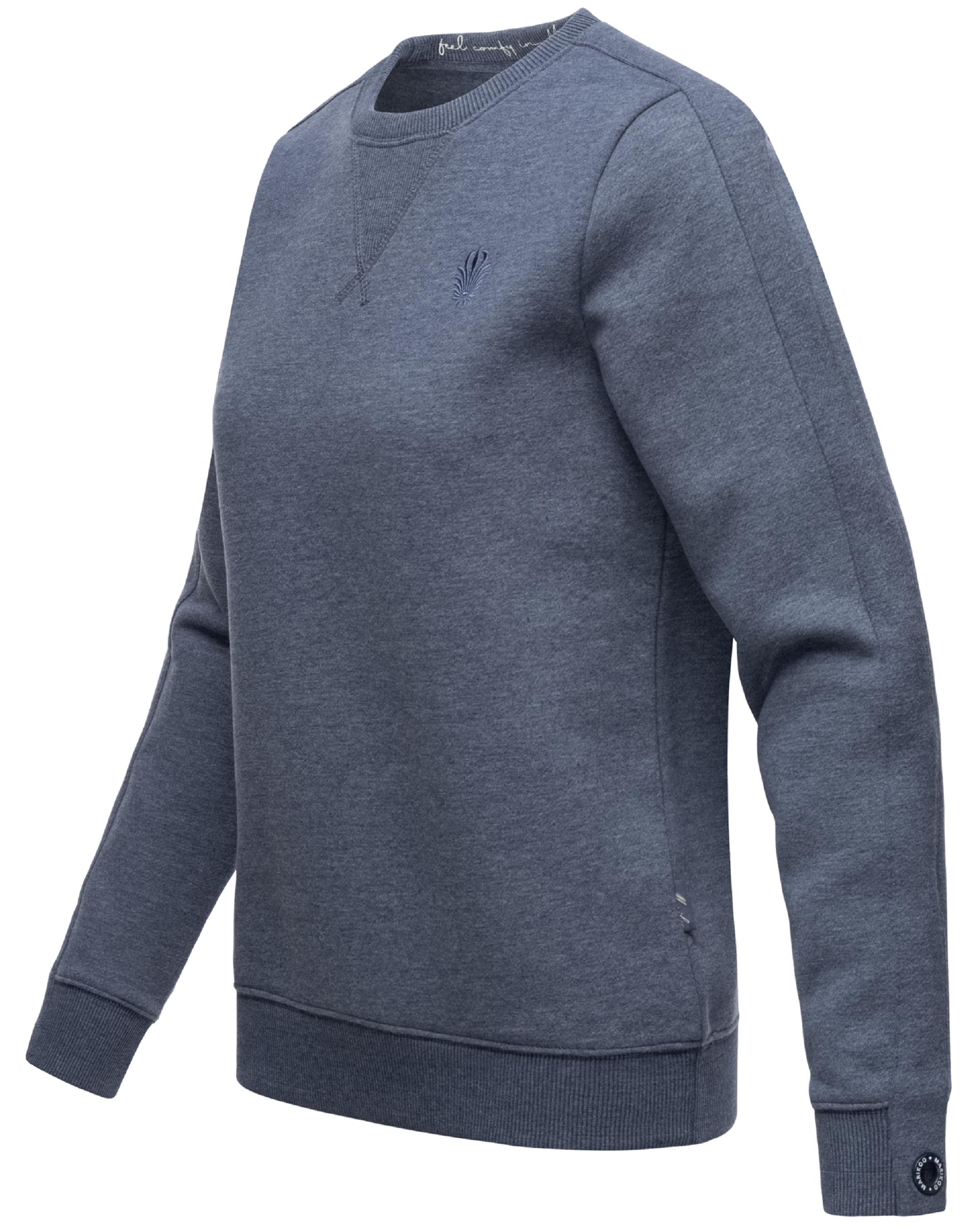 Extraweicher Pullover "Umikoo" Dusty Blue Melange