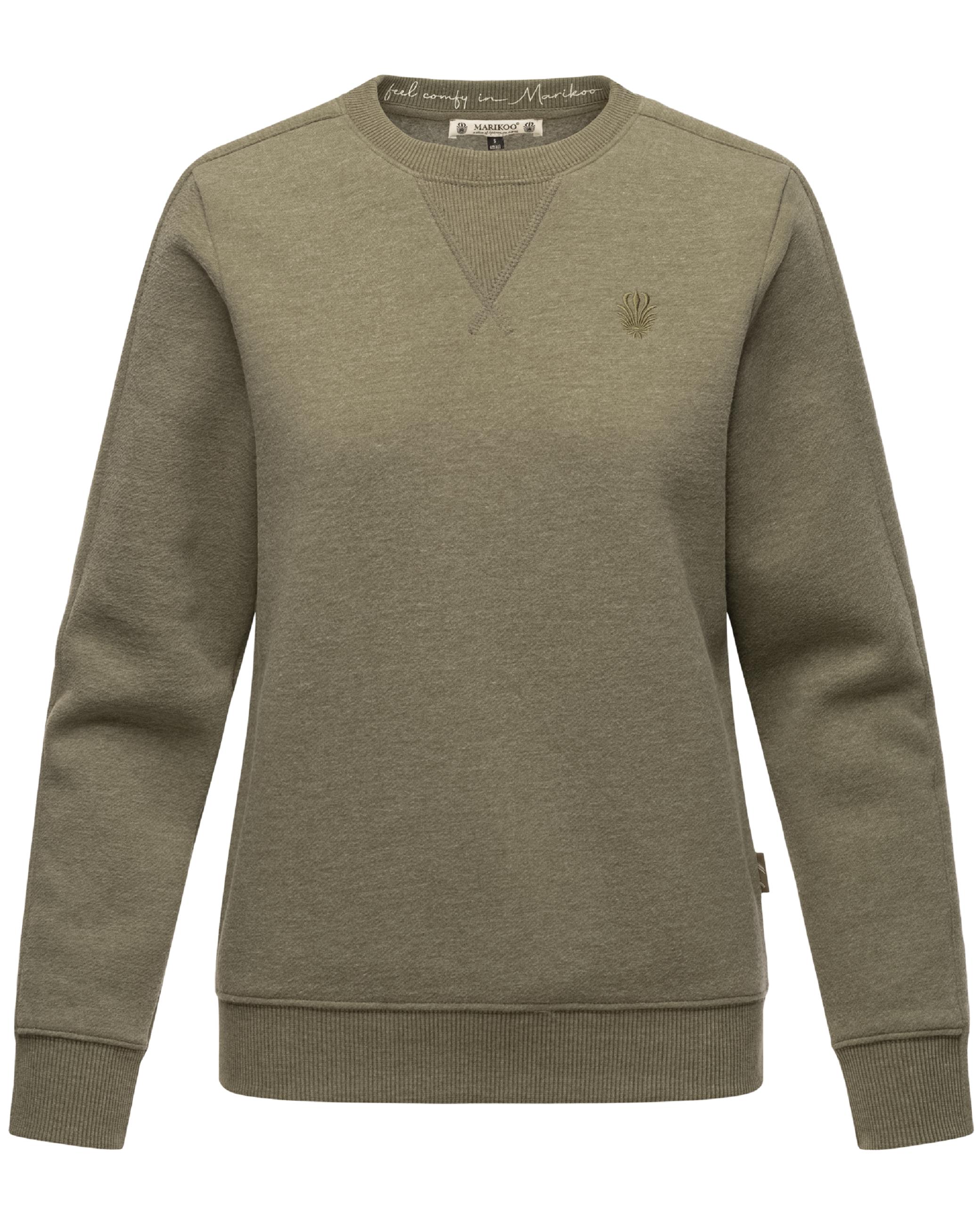 Extraweicher Pullover "Umikoo" Dusty Olive Melange