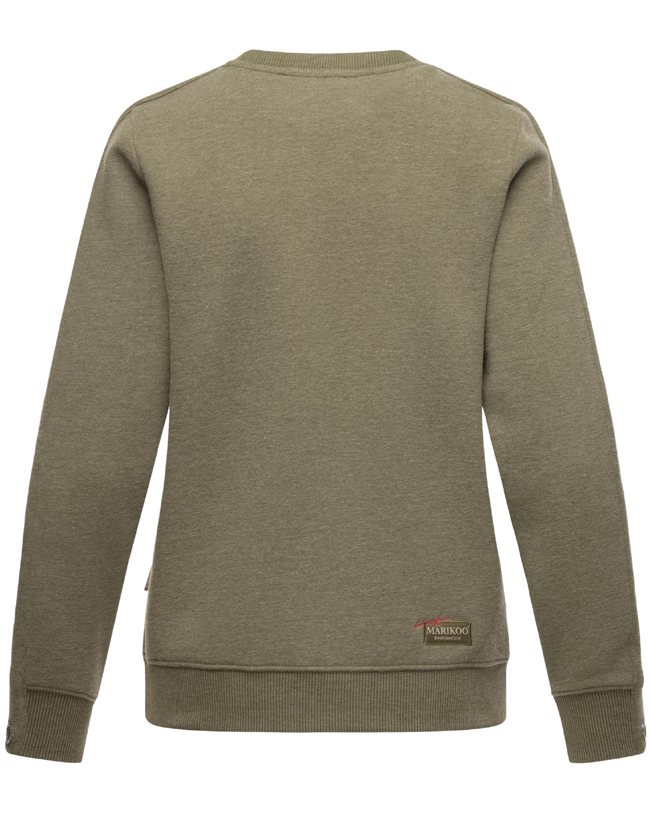 Extraweicher Pullover "Umikoo" Dusty Olive Melange