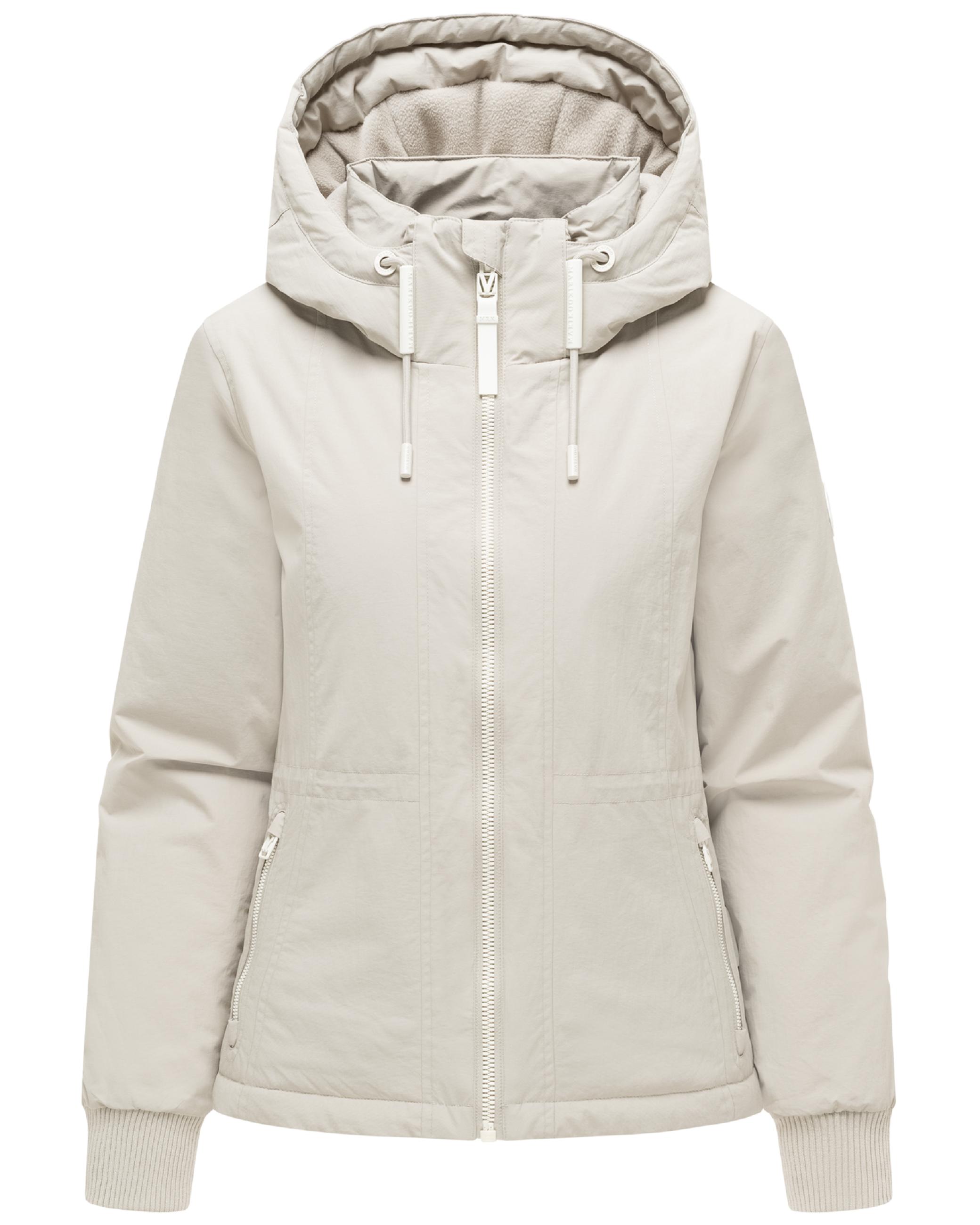 Gefütterte Übergangsjacke mit Kapuze "Vivii 16" Bone