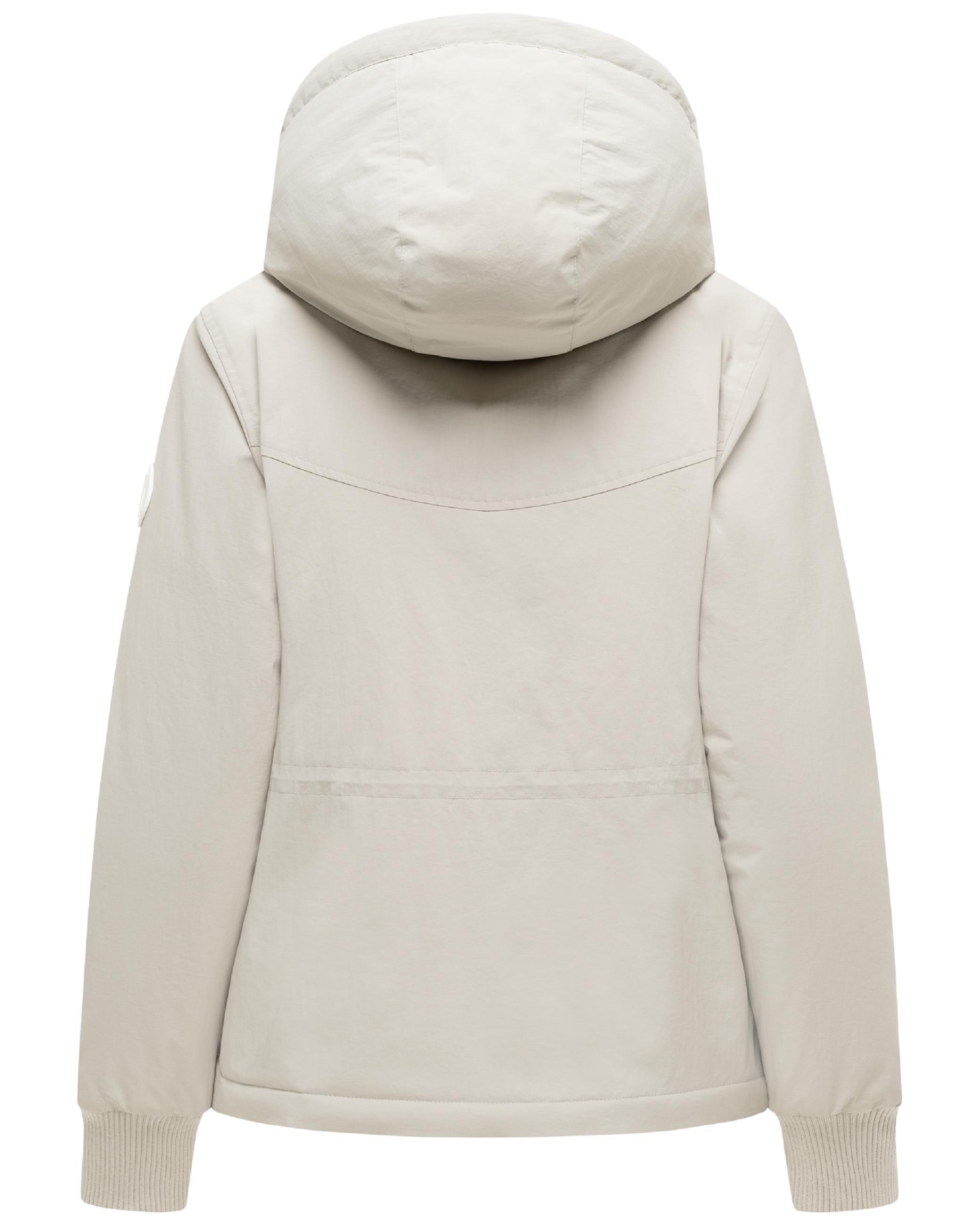 Gefütterte Übergangsjacke mit Kapuze "Vivii 16" Bone