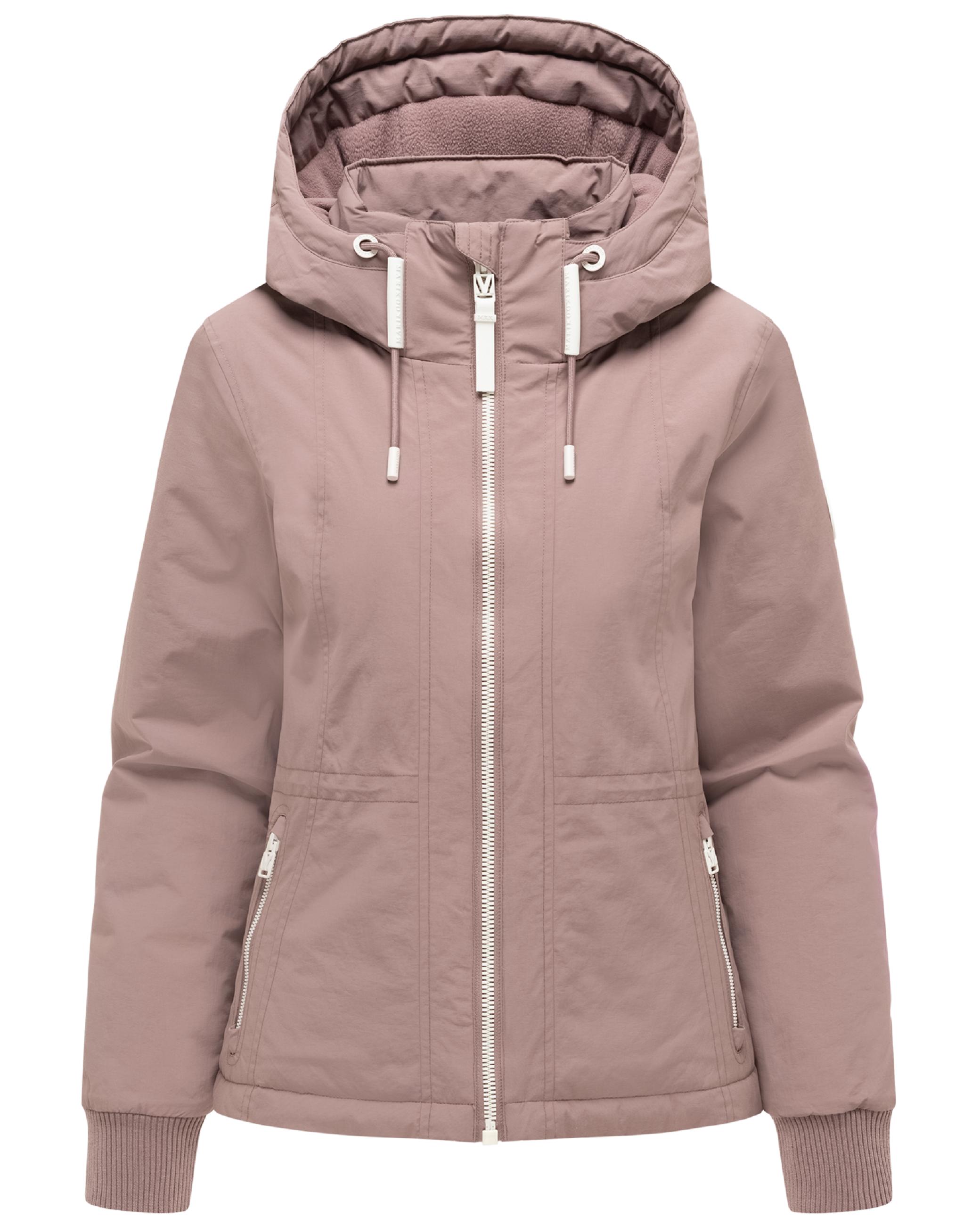 Warme Winterjacke mit Kapuze "Vivii 16" Mauve