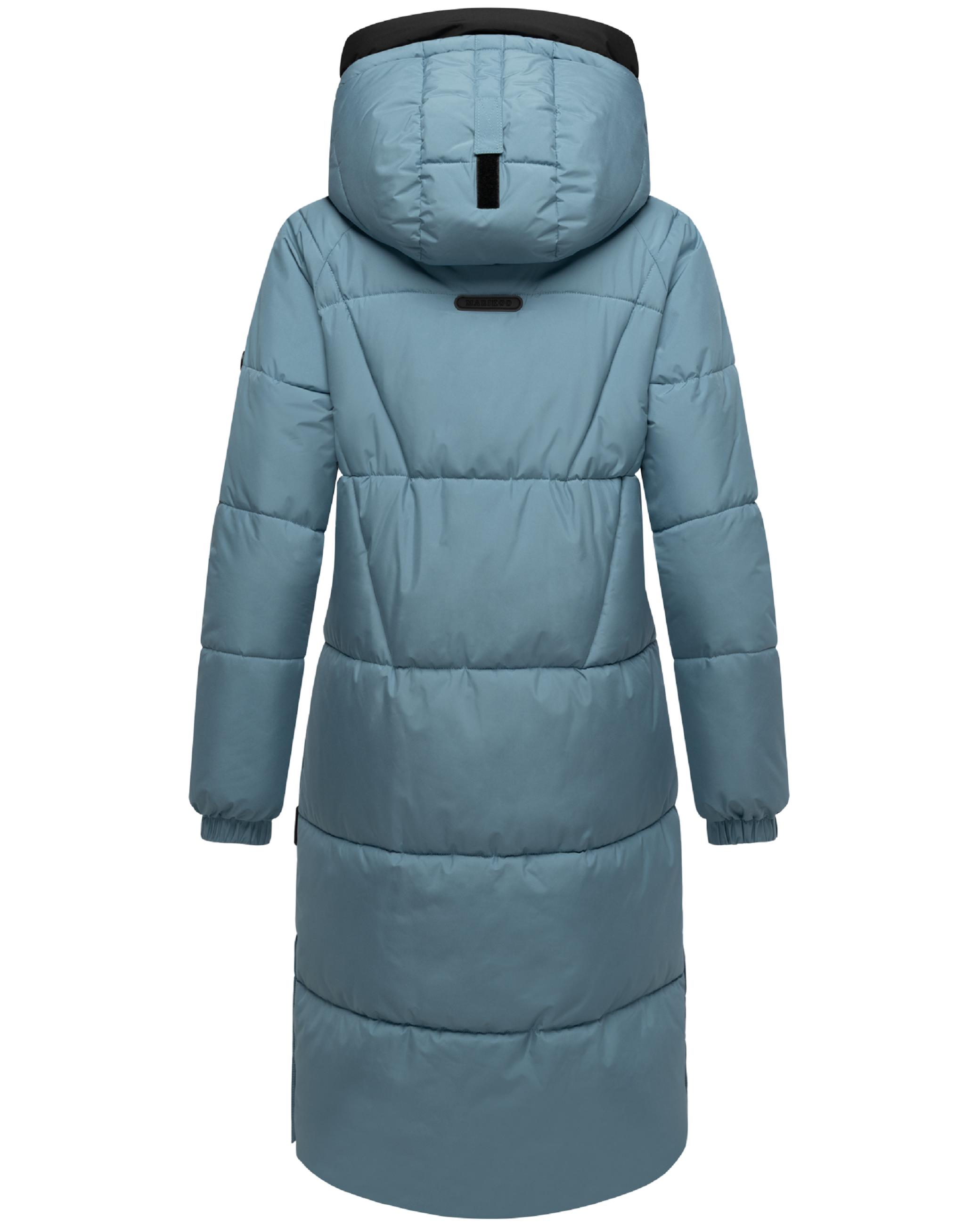 Winter Steppmantel mit seitlichen Gehschlitzen "Yaskaa 16" Powder Blue