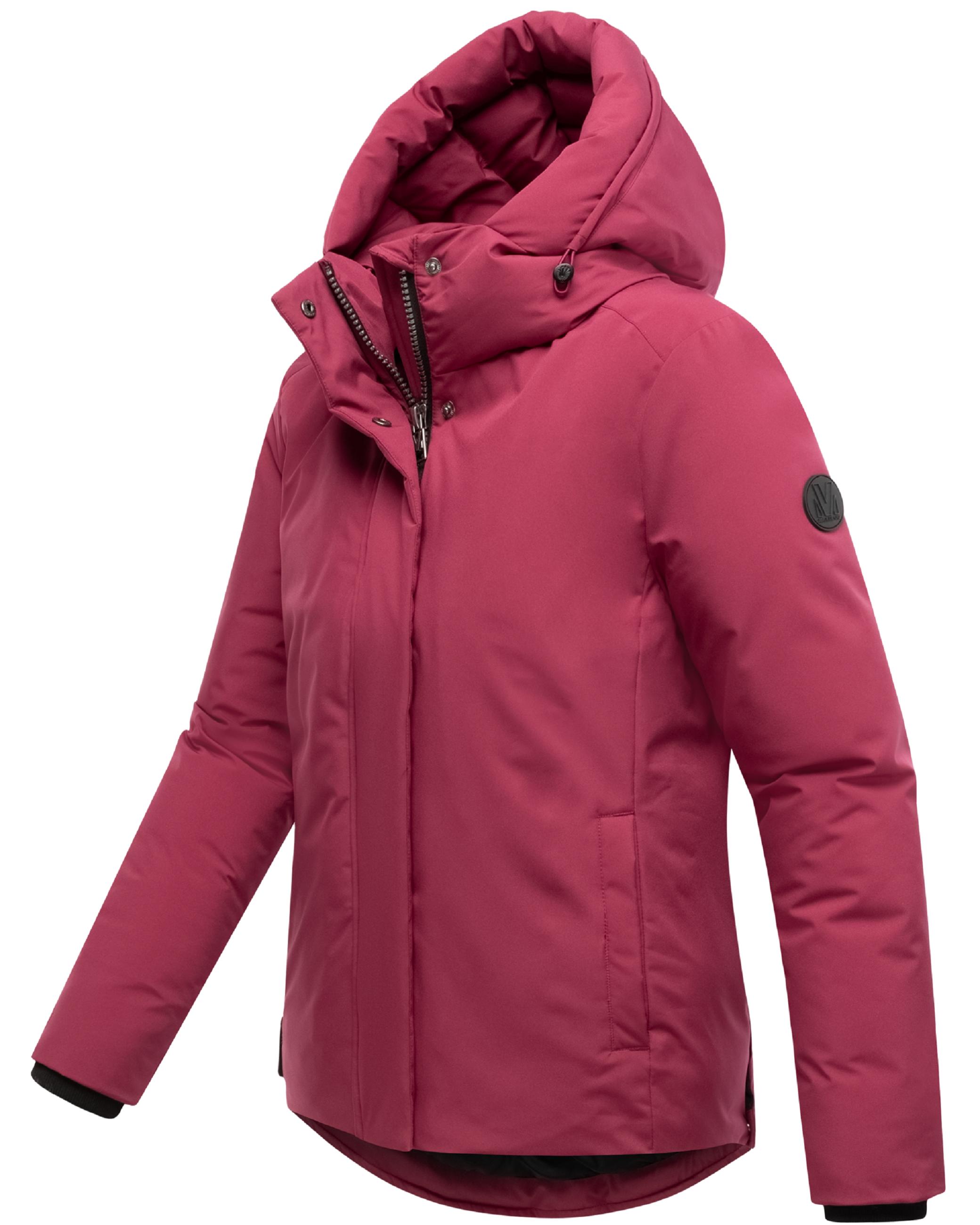 Winter Jacke mit Kapuze "Yeminaa 16" Berry Wine