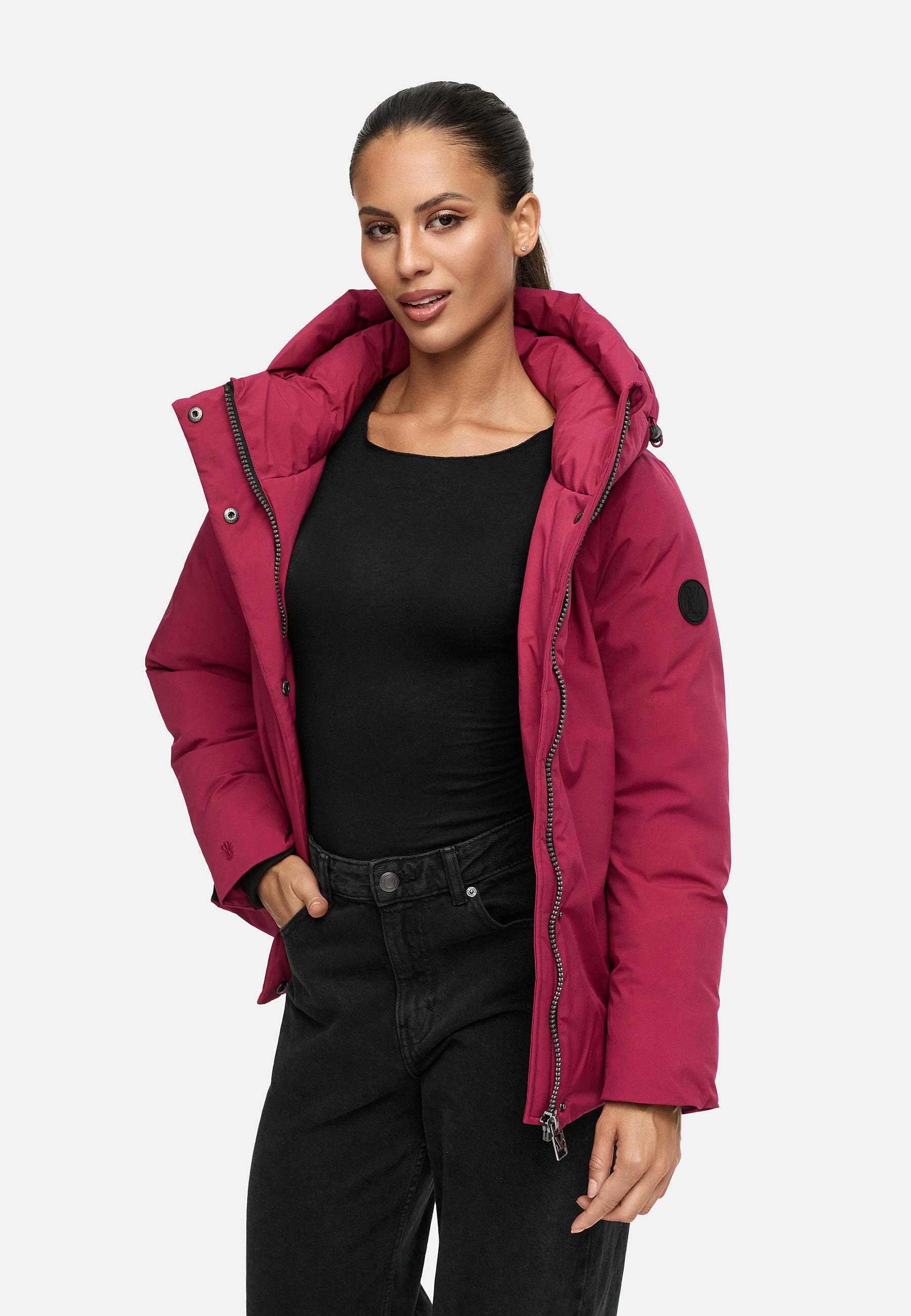 Winter Jacke mit Kapuze "Yeminaa 16" Berry Wine