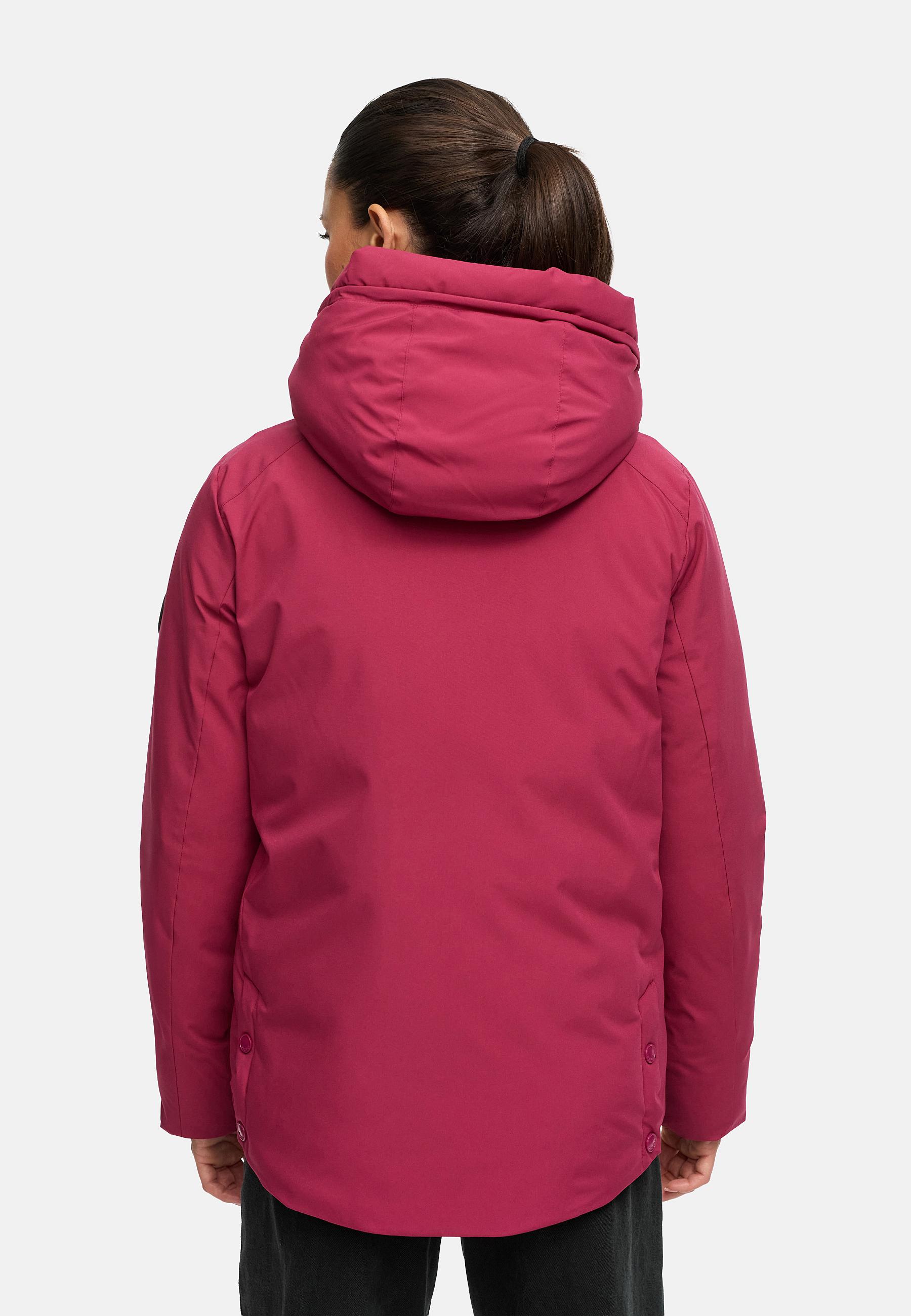 Winter Jacke mit Kapuze "Yeminaa 16" Berry Wine