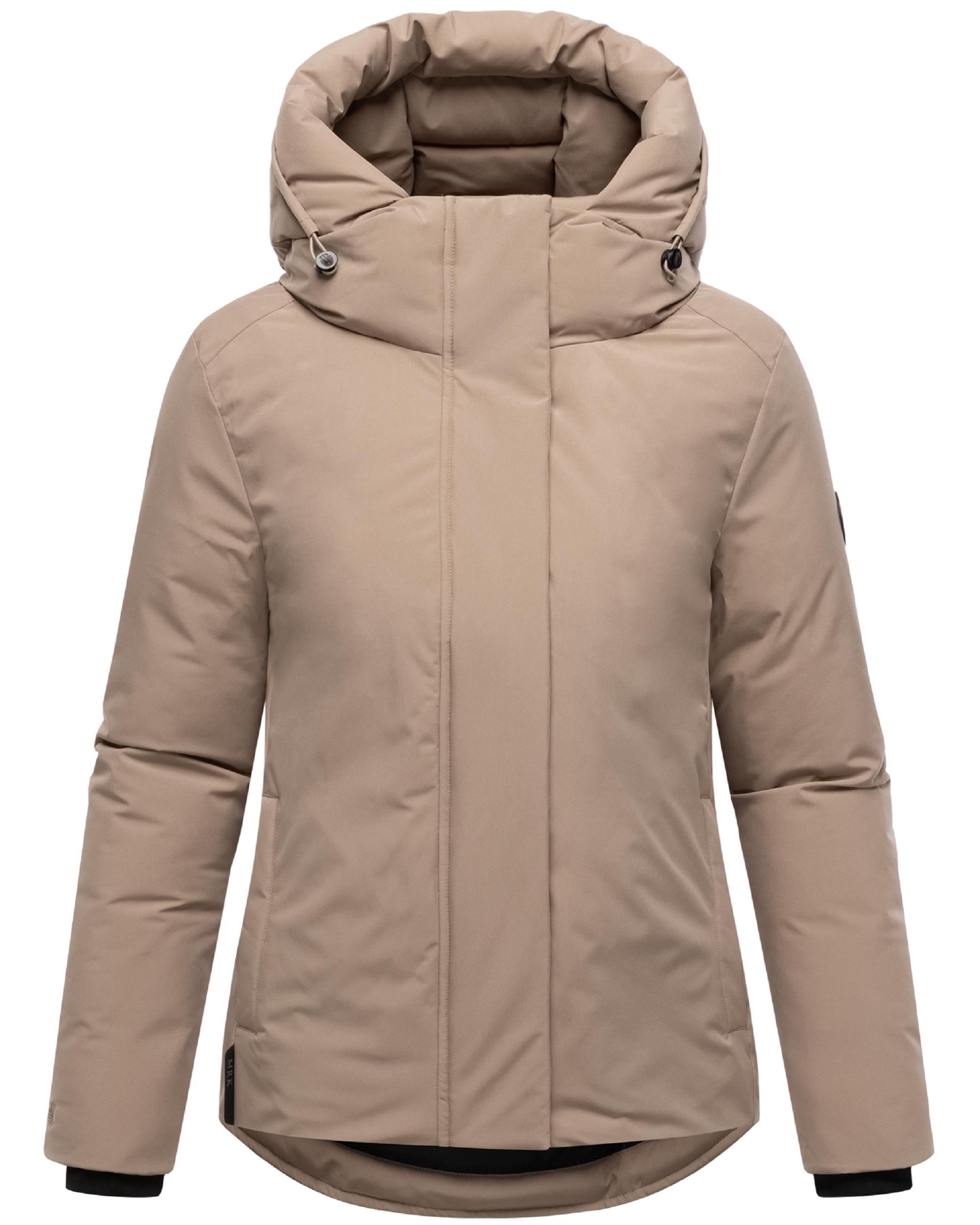 Winter Jacke mit Kapuze "Yeminaa 16" Braun