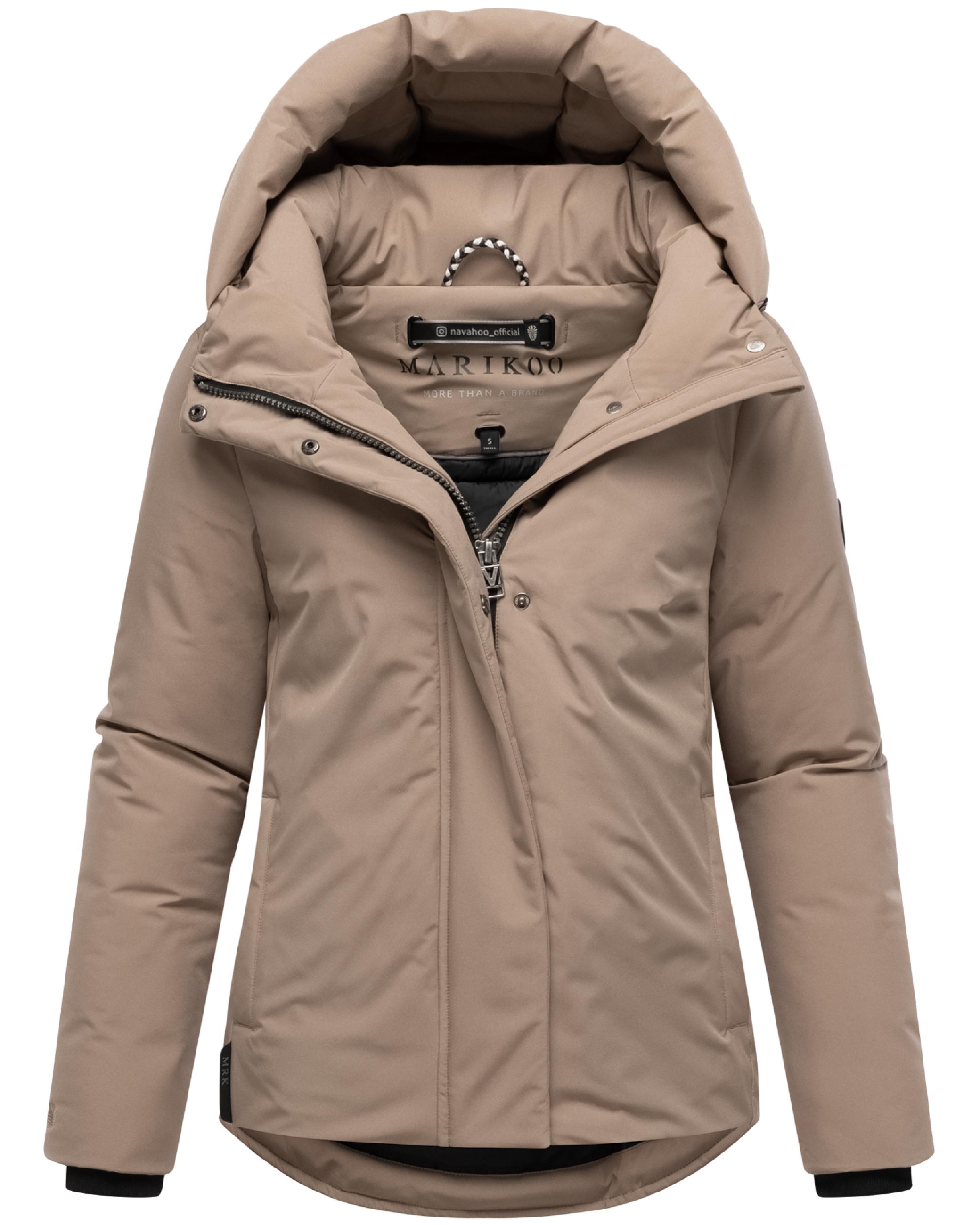 Winter Jacke mit Kapuze "Yeminaa 16" Braun