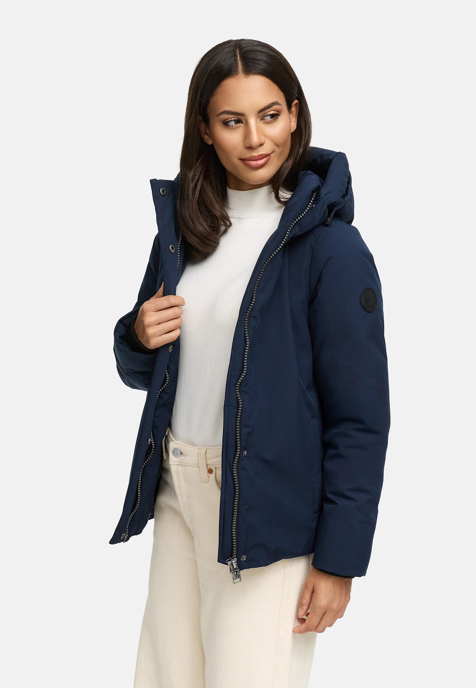 Winter Jacke mit Kapuze "Yeminaa 16" Navy