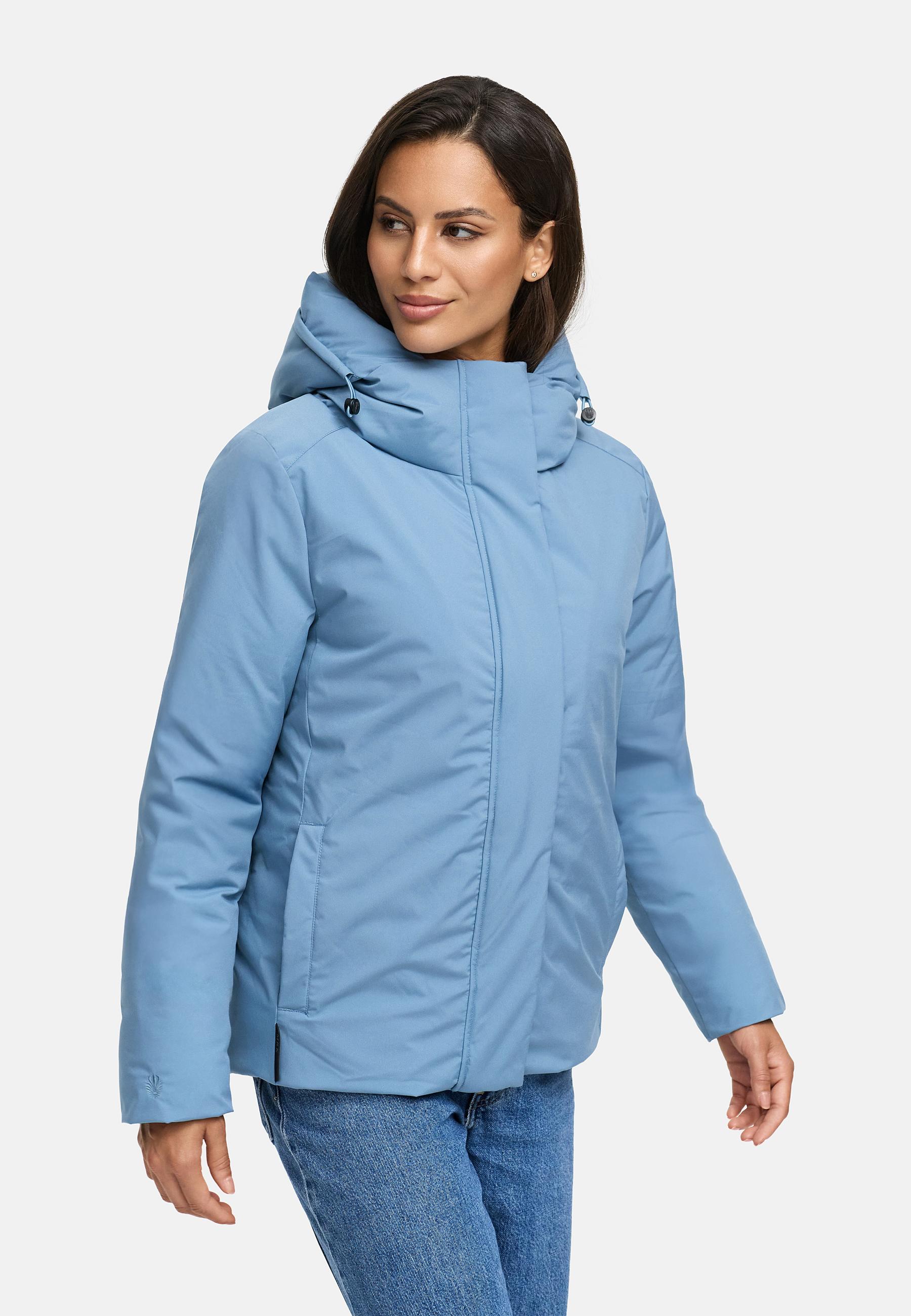 Winter Jacke mit Kapuze "Yeminaa 16" Powder Blue