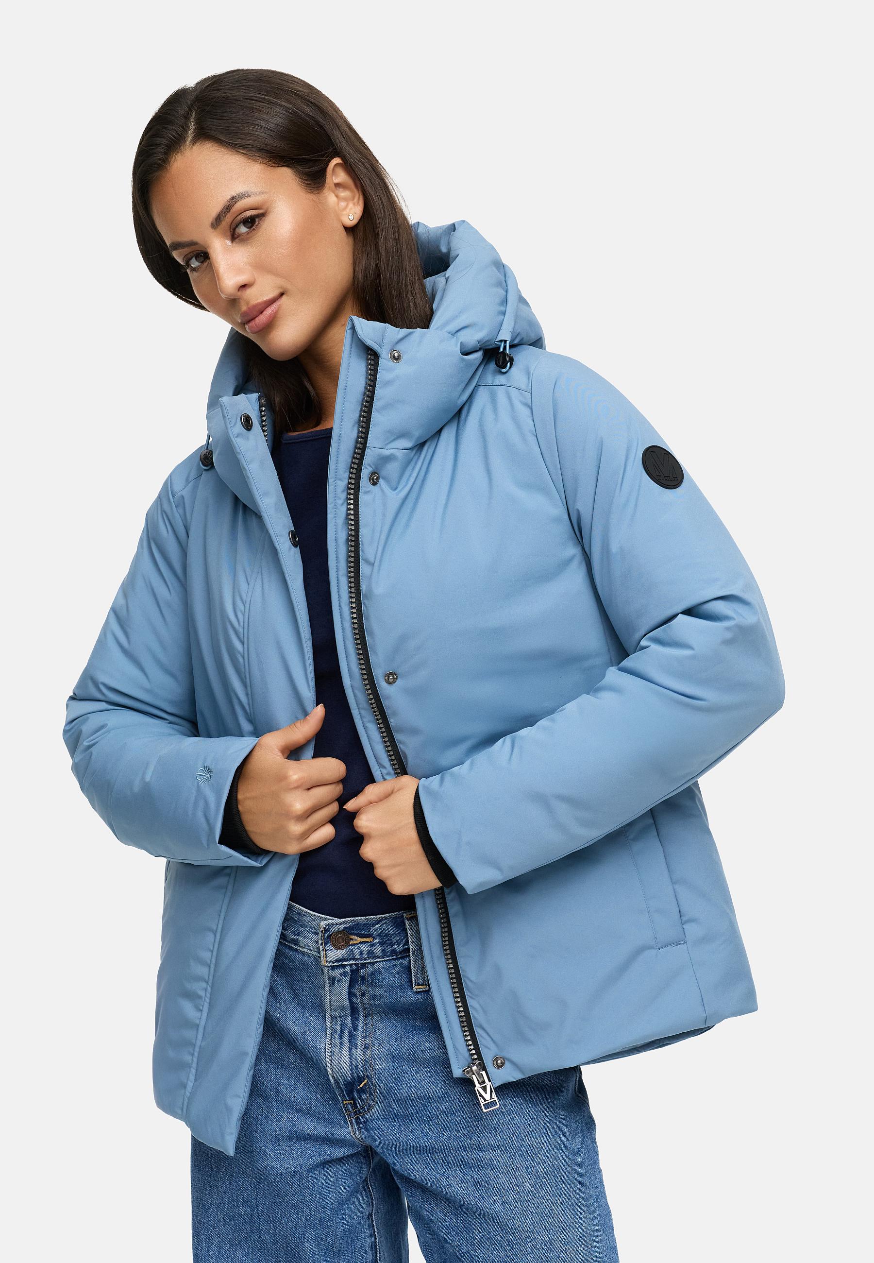 Winter Jacke mit Kapuze "Yeminaa 16" Powder Blue