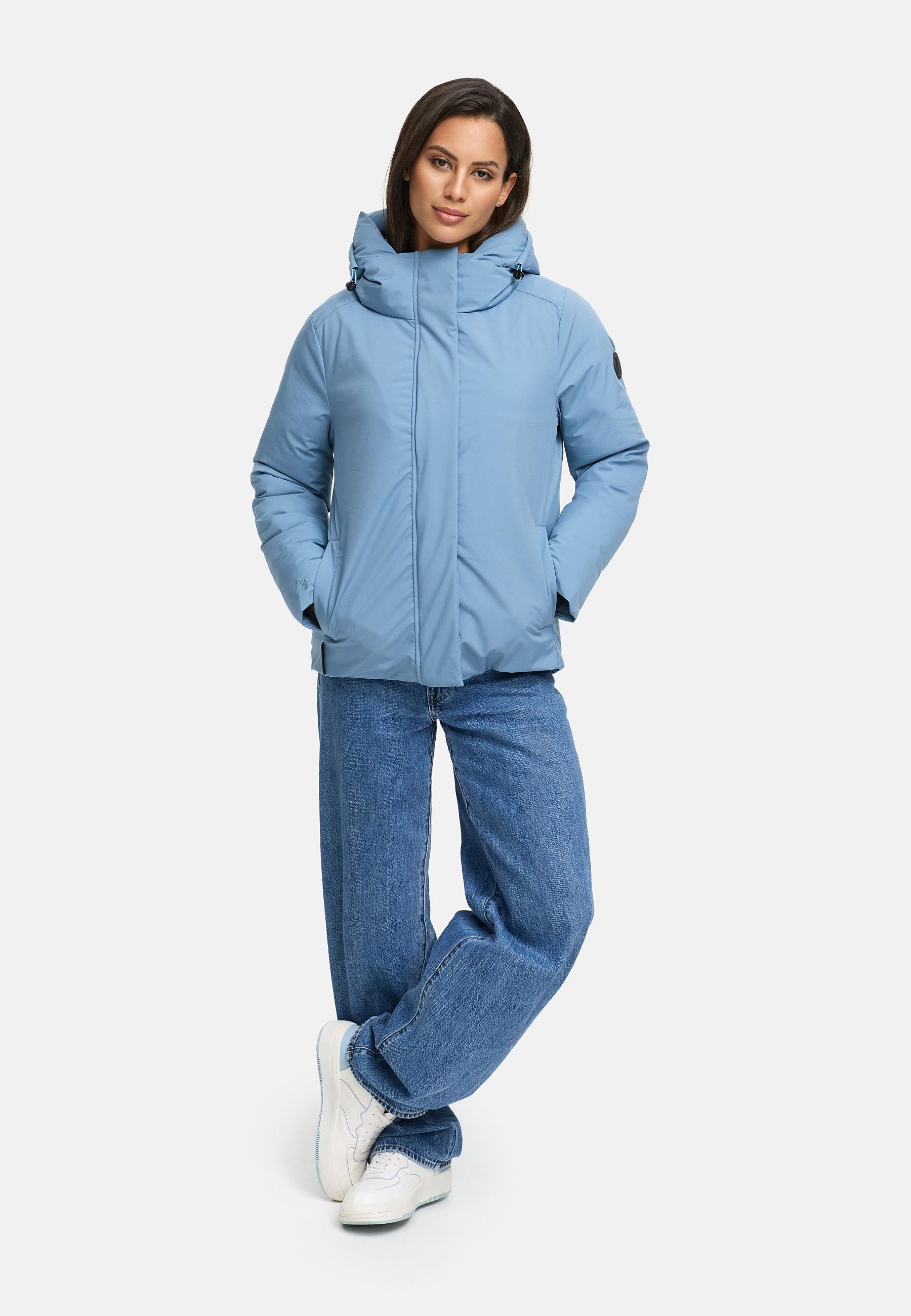 Winter Jacke mit Kapuze "Yeminaa 16" Powder Blue