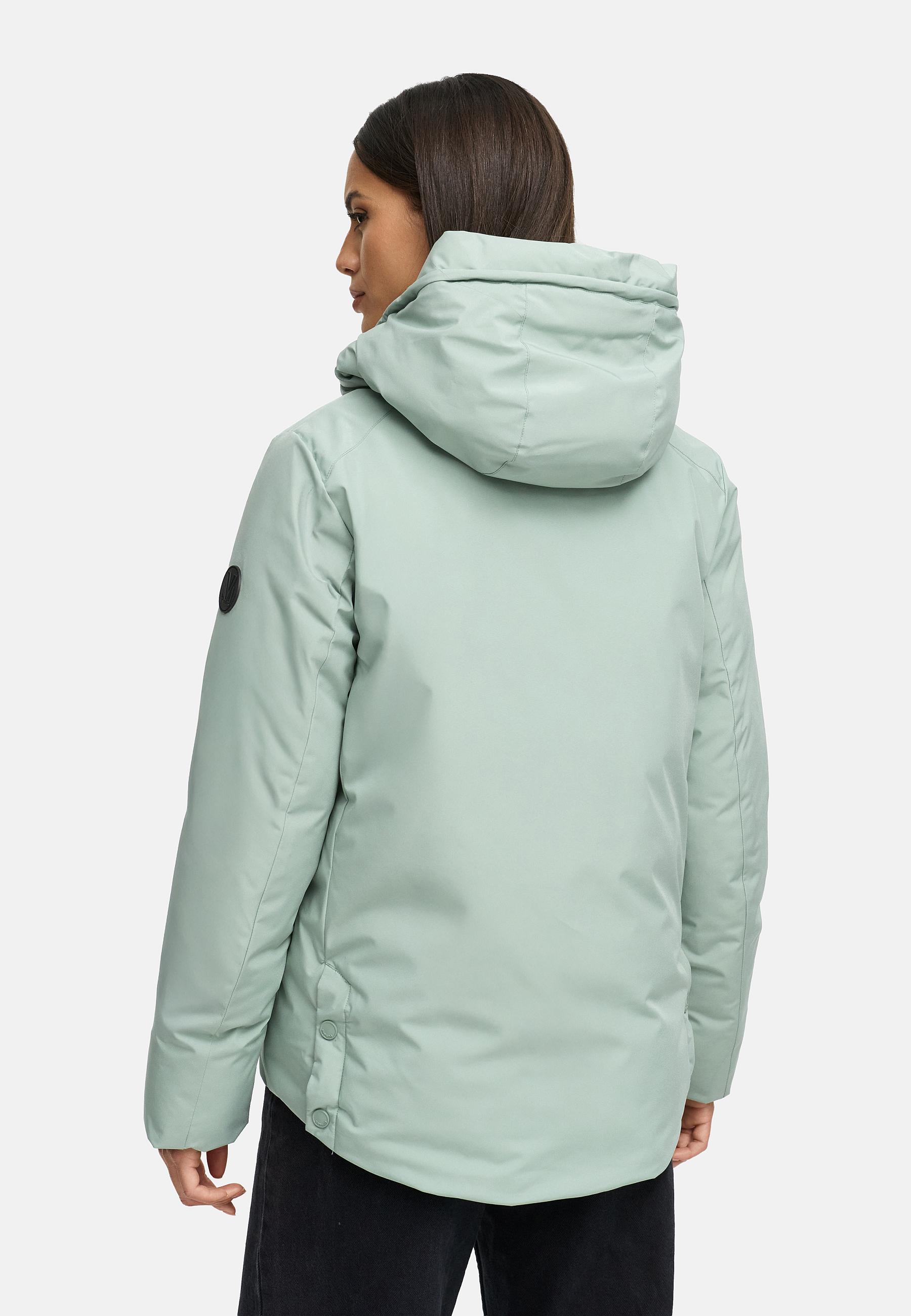 Winter Jacke mit Kapuze "Yeminaa 16" Smokey Mint