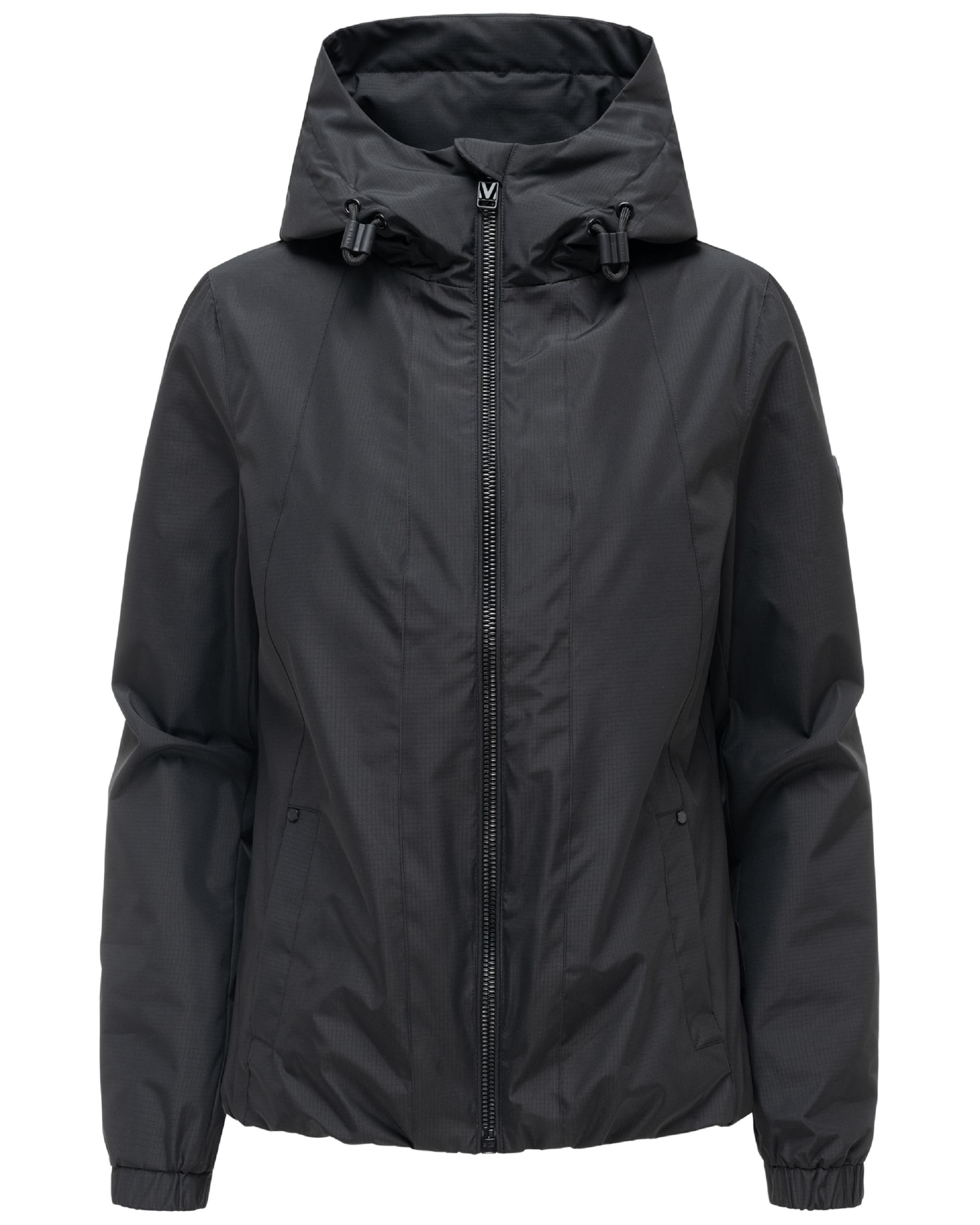 wasserdichte Übergangsjacke mit elastischem Saum "Yoshikoo 16" Black