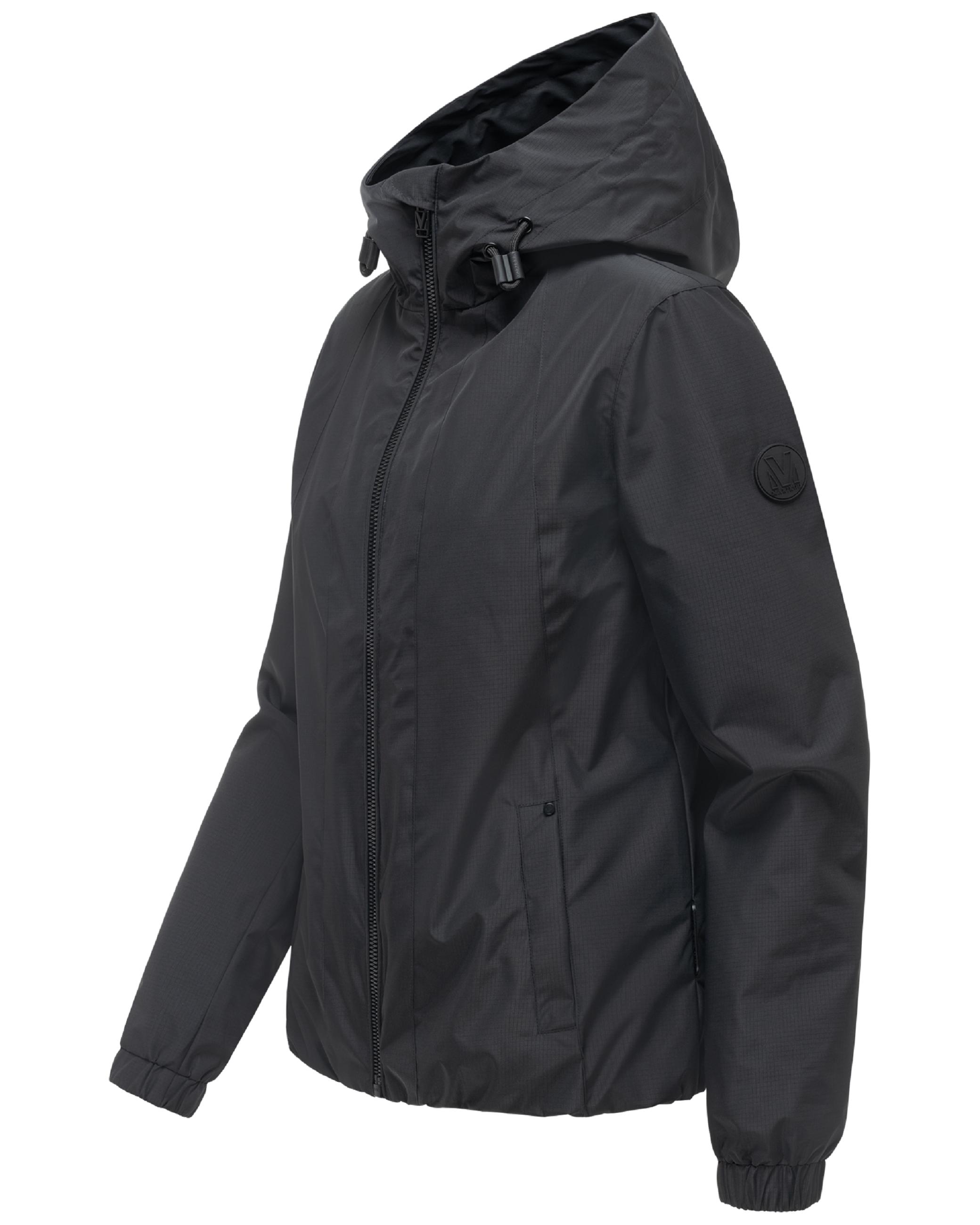 wasserdichte Übergangsjacke mit elastischem Saum "Yoshikoo 16" Black