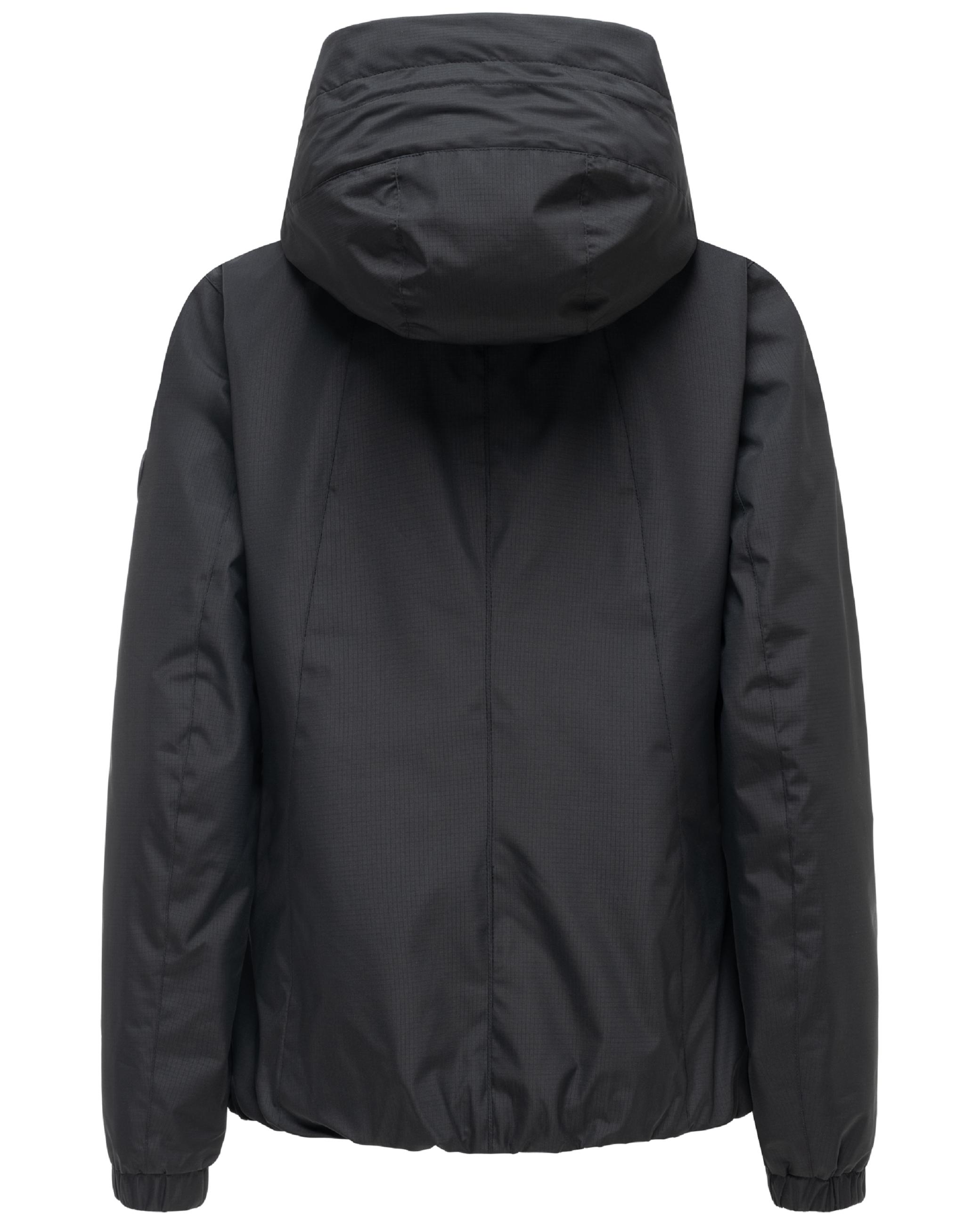 wasserdichte Übergangsjacke mit elastischem Saum "Yoshikoo 16" Black