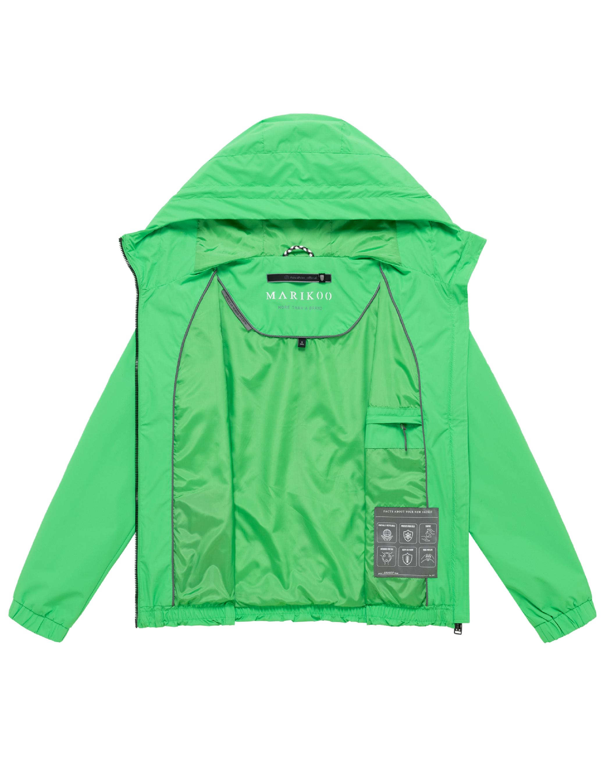 wasserdichte Übergangsjacke mit elastischem Saum "Yoshikoo 16" Cactus Green