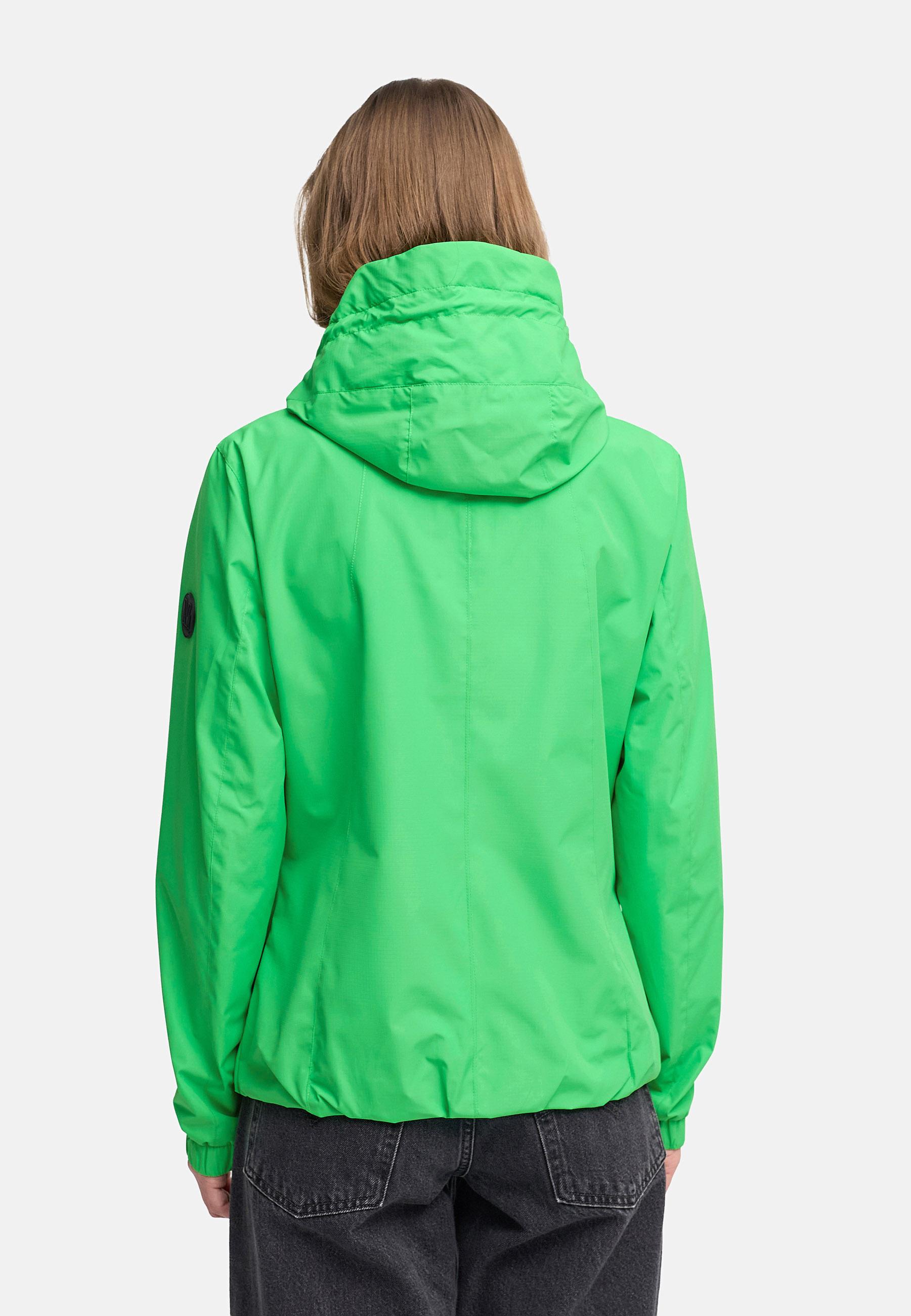 wasserdichte Übergangsjacke mit elastischem Saum "Yoshikoo 16" Cactus Green
