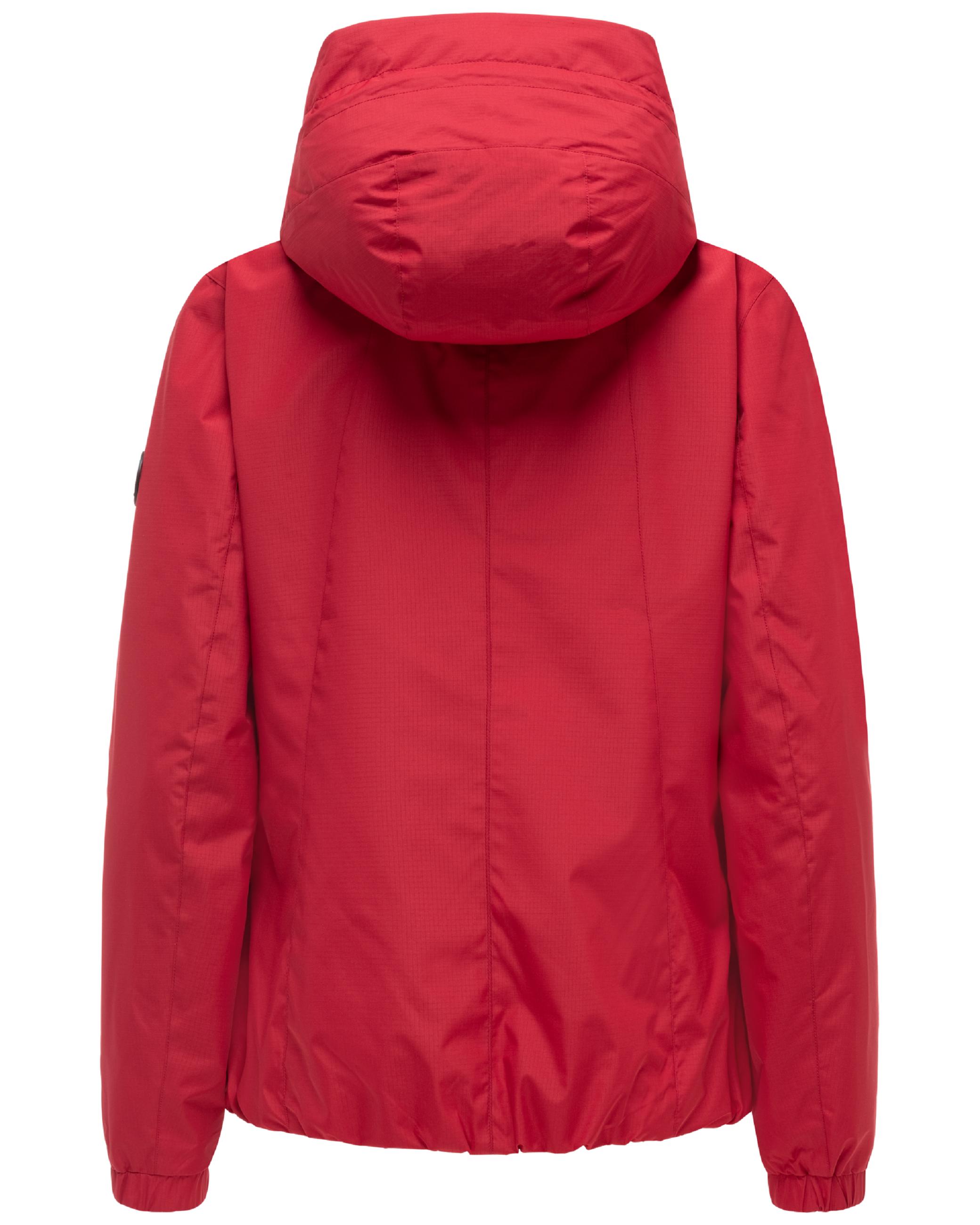 wasserdichte Übergangsjacke mit elastischem Saum "Yoshikoo 16" Deep Red