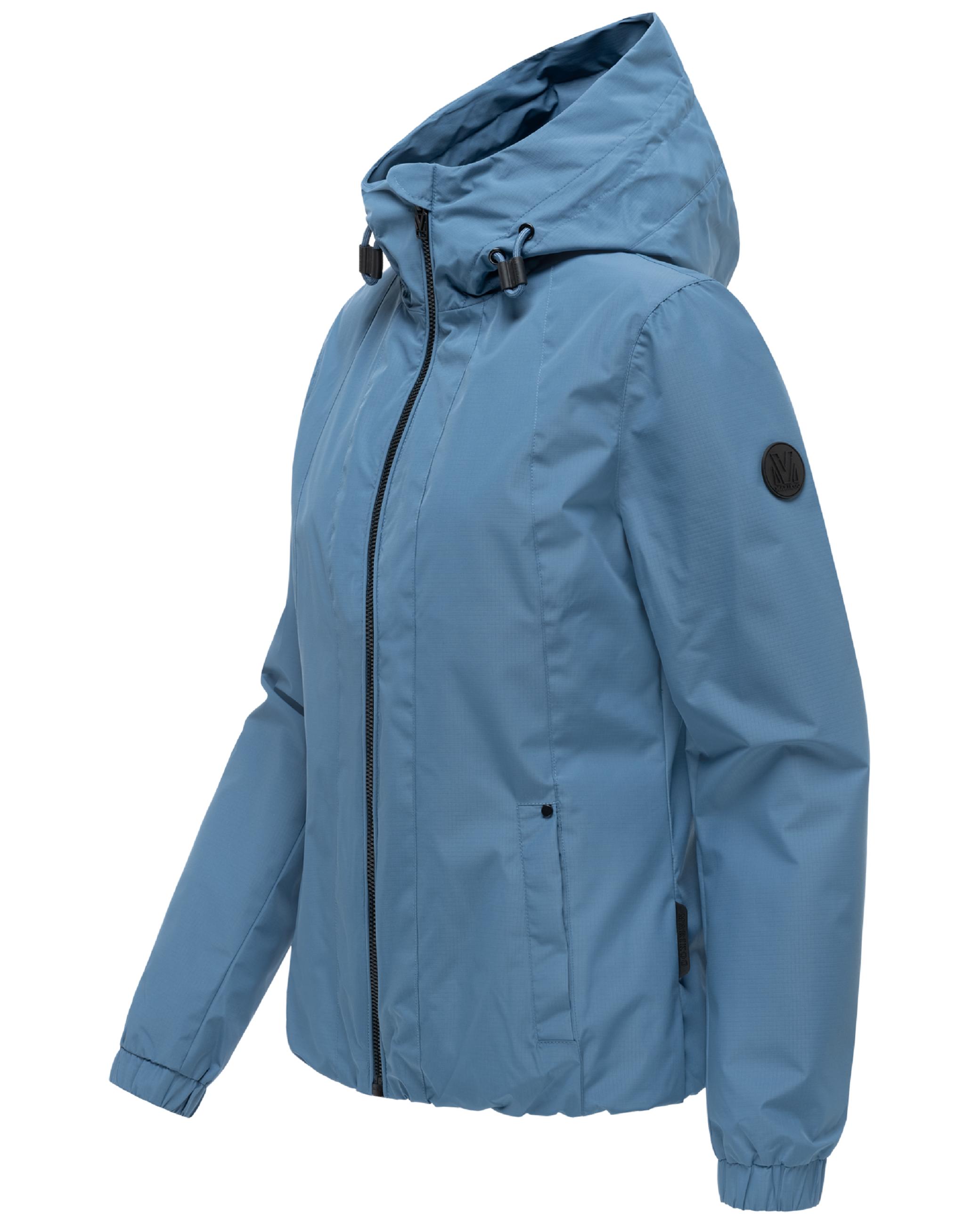 wasserdichte Übergangsjacke mit elastischem Saum "Yoshikoo 16" Dusty Blue