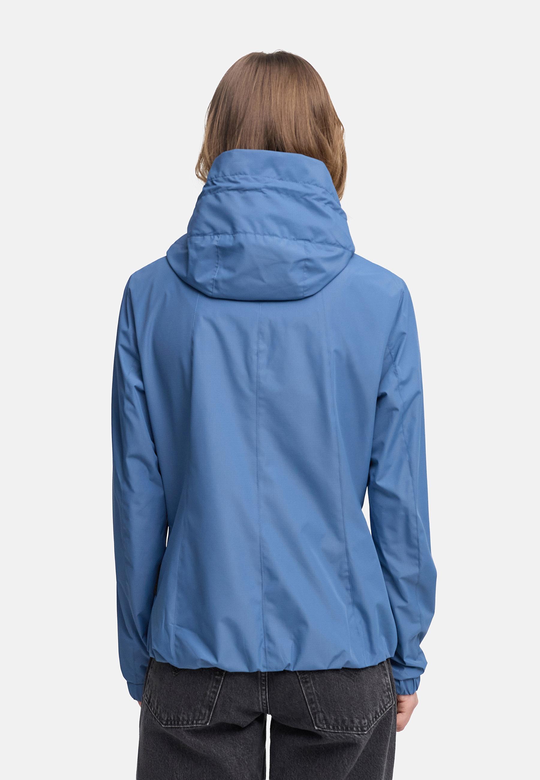 wasserdichte Übergangsjacke mit elastischem Saum "Yoshikoo 16" Dusty Blue