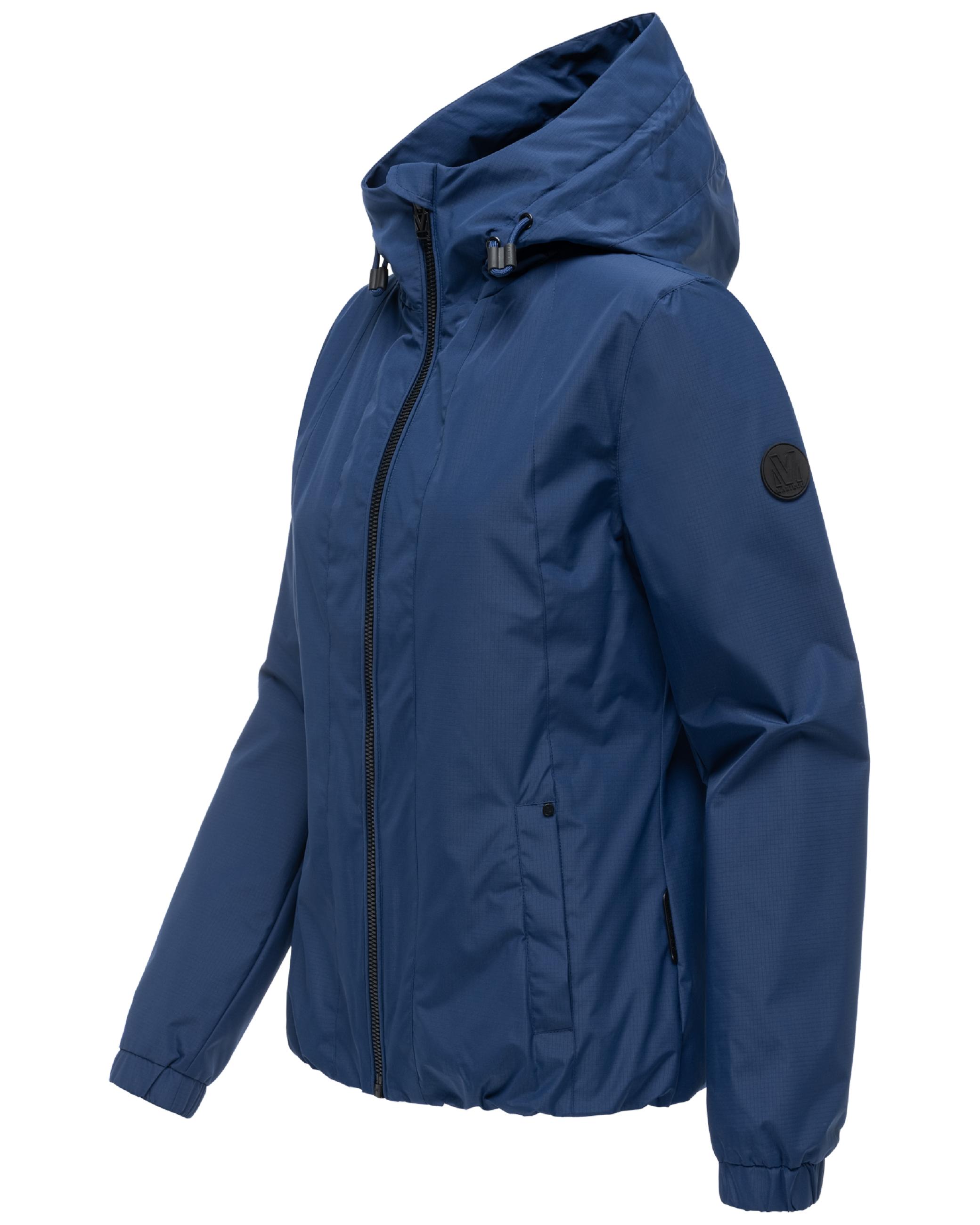 wasserdichte Übergangsjacke mit elastischem Saum "Yoshikoo 16" Navy