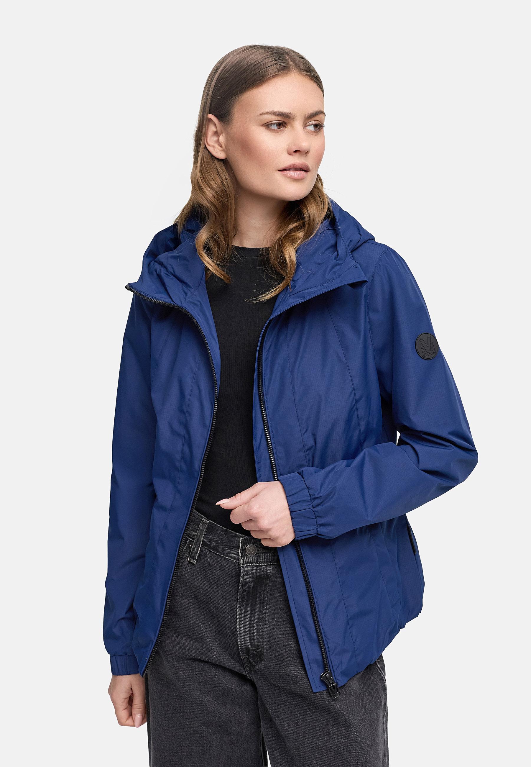 wasserdichte Übergangsjacke mit elastischem Saum "Yoshikoo 16" Navy
