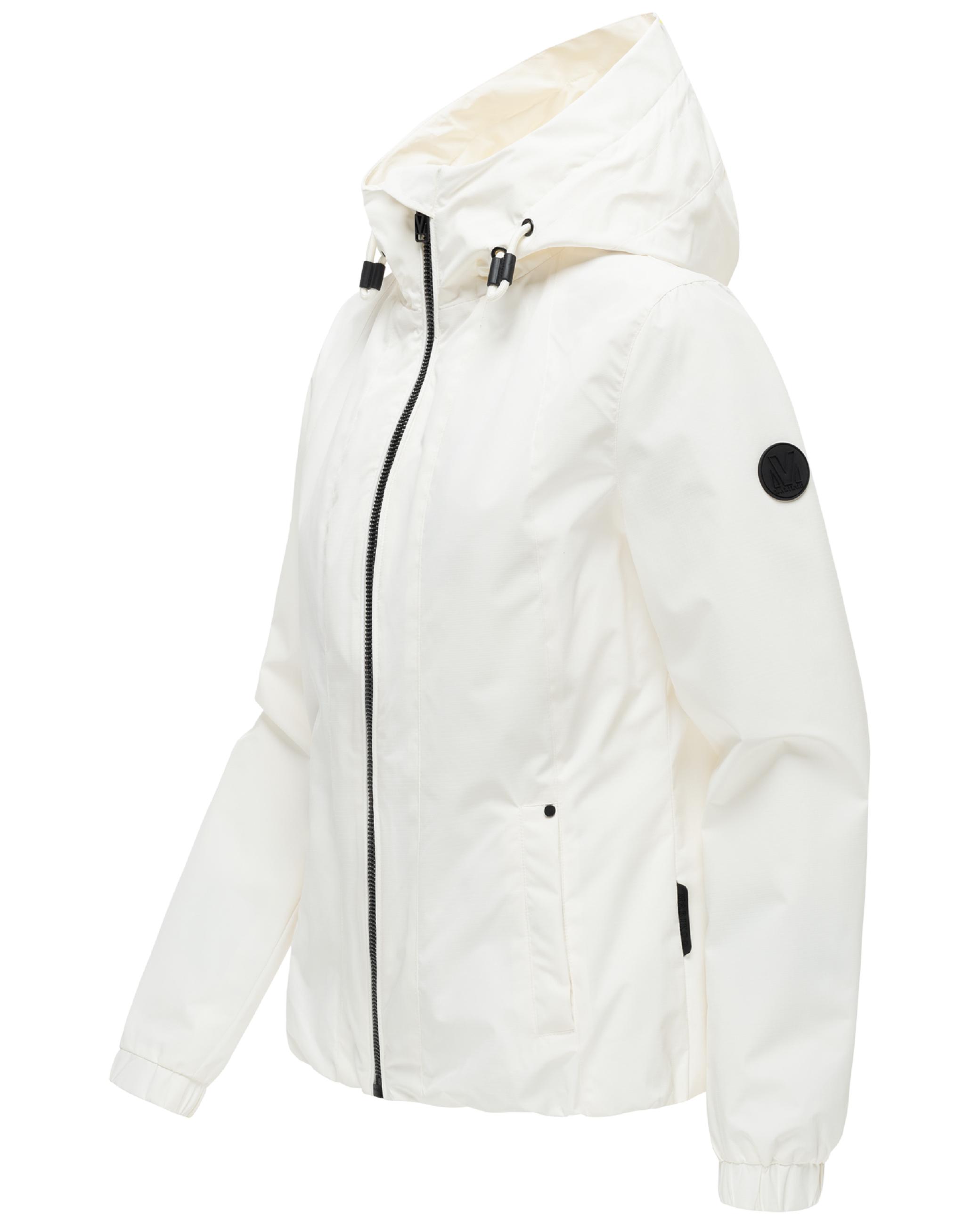 wasserdichte Übergangsjacke mit elastischem Saum "Yoshikoo 16" Offwhite