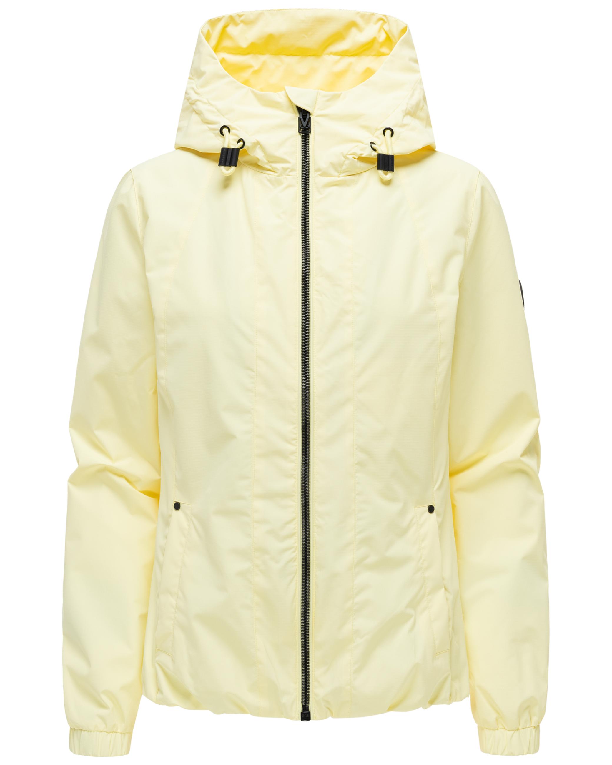 wasserdichte Übergangsjacke mit elastischem Saum "Yoshikoo 16" Pastel Yellow