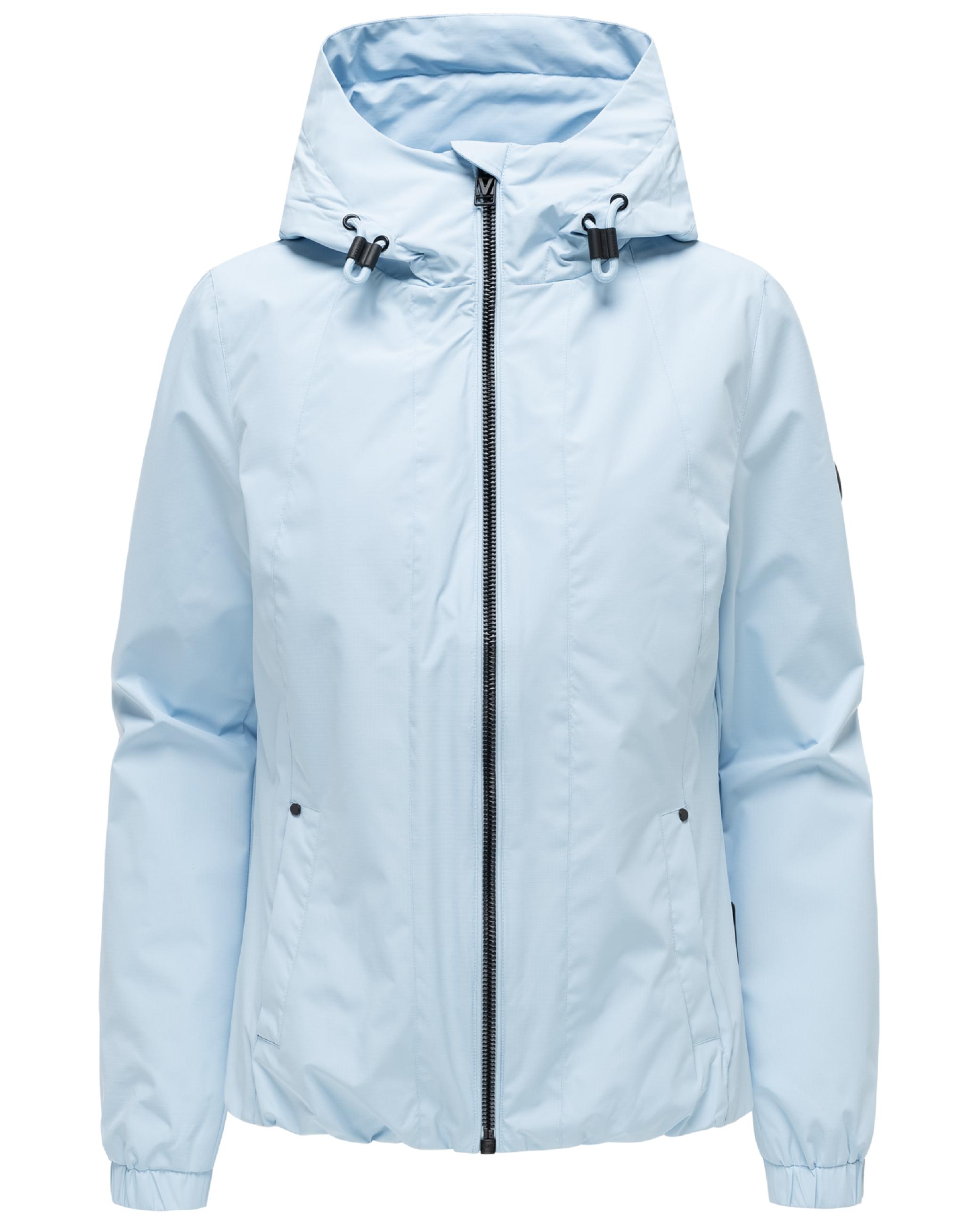 wasserdichte Übergangsjacke mit elastischem Saum "Yoshikoo 16" Soft Blue