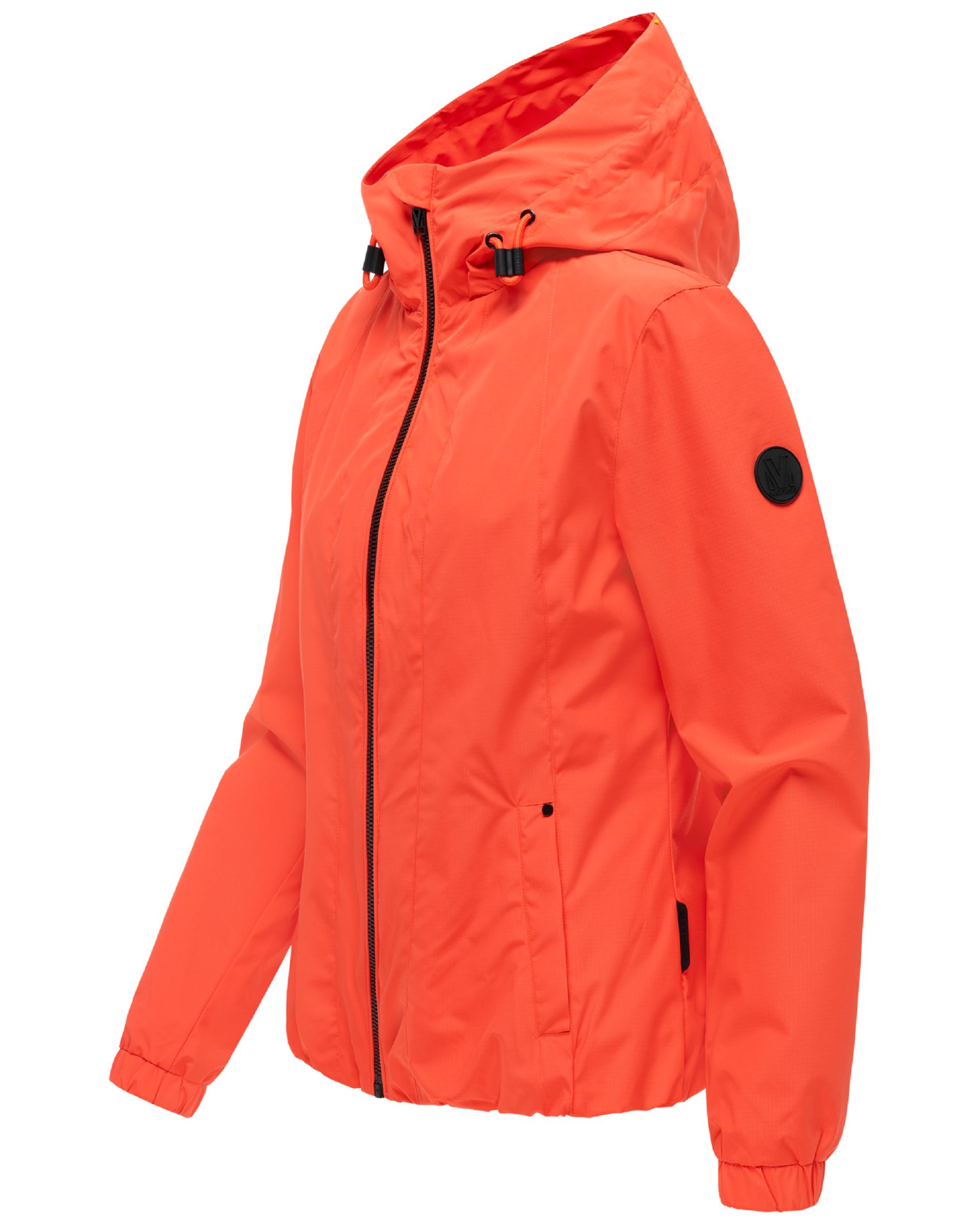 wasserdichte Übergangsjacke mit elastischem Saum "Yoshikoo 16" Spicy Orange