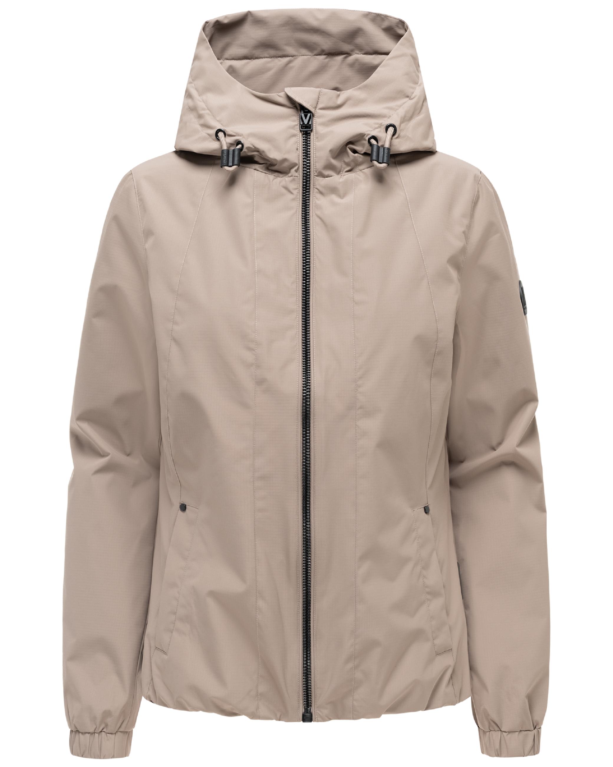 wasserdichte Übergangsjacke mit elastischem Saum "Yoshikoo 16" Taupe Grey